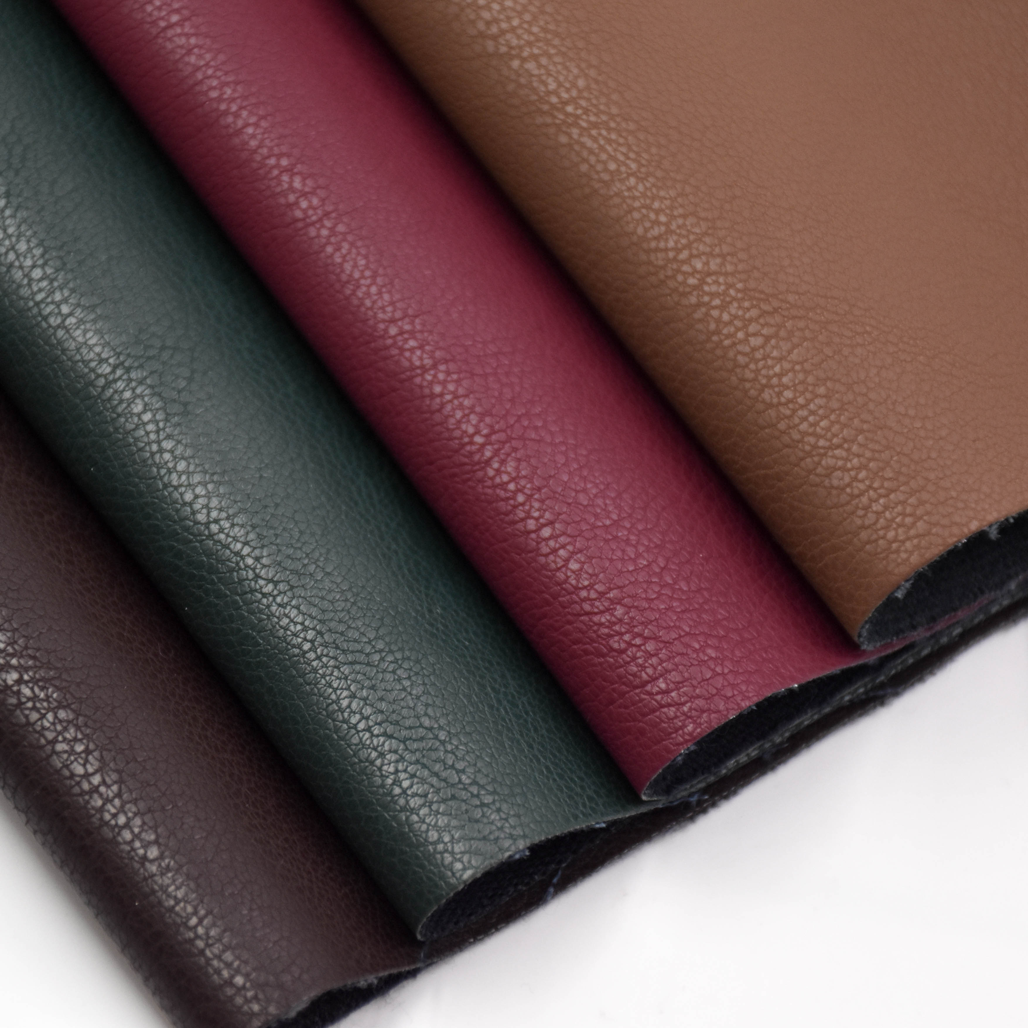 embossed faux leather fabric PU leather is used for Garment