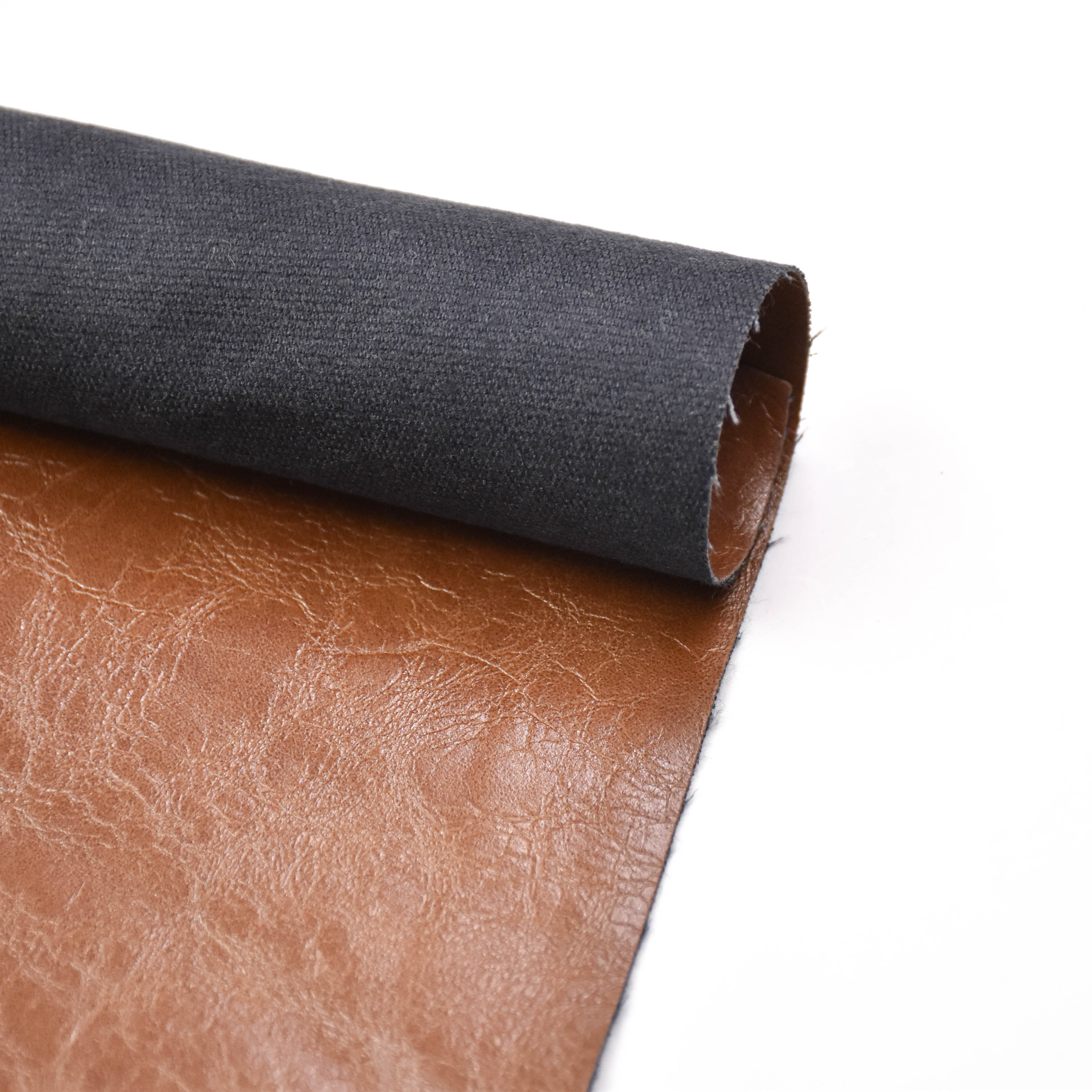 wholesale faux leather fabric printed pu leather is used for Garment