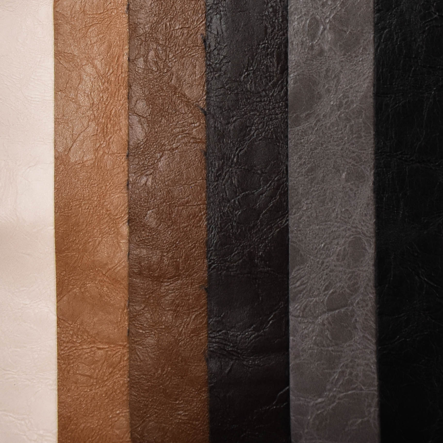 wholesale faux leather fabric printed pu leather is used for Garment