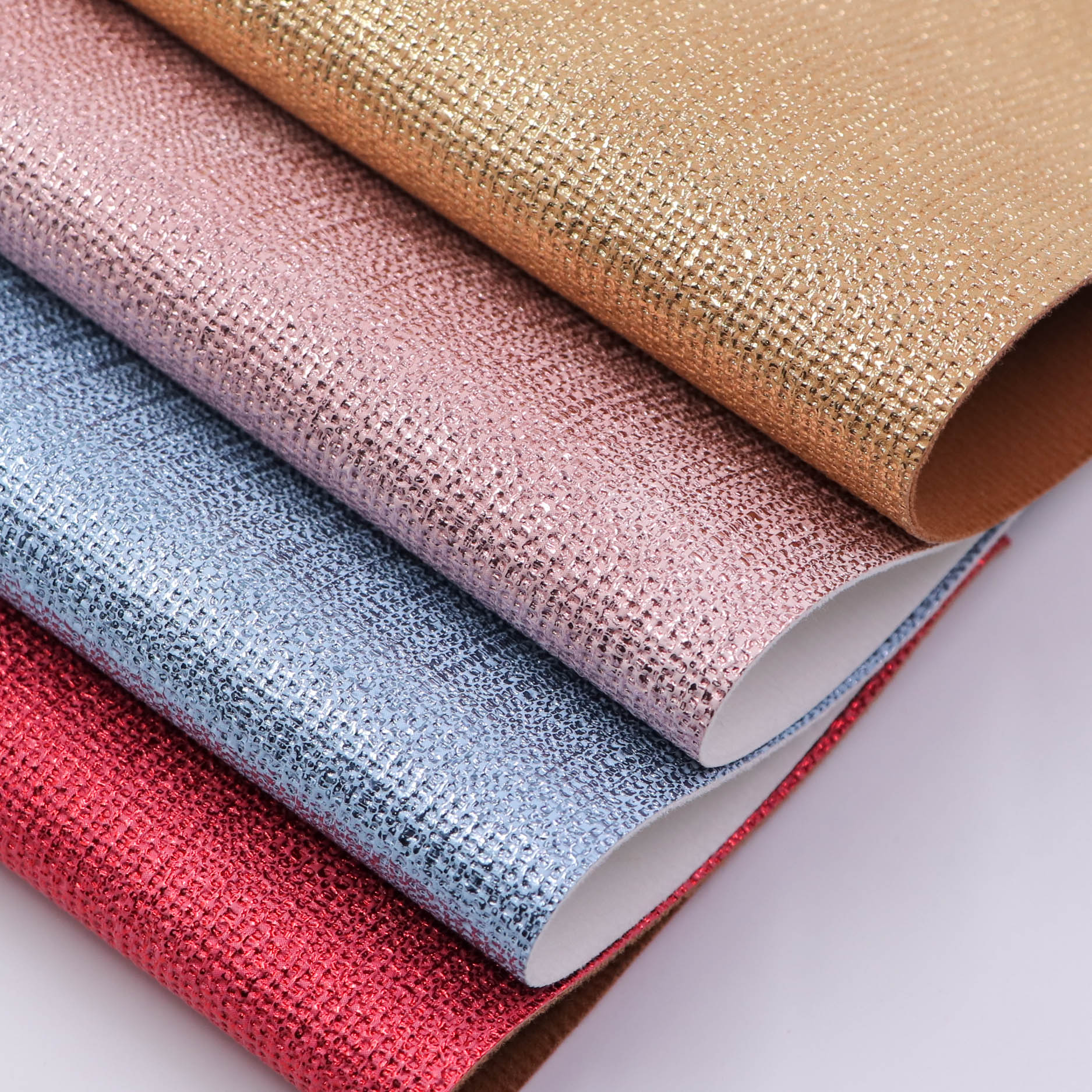 Film embossing PU leather For shoe