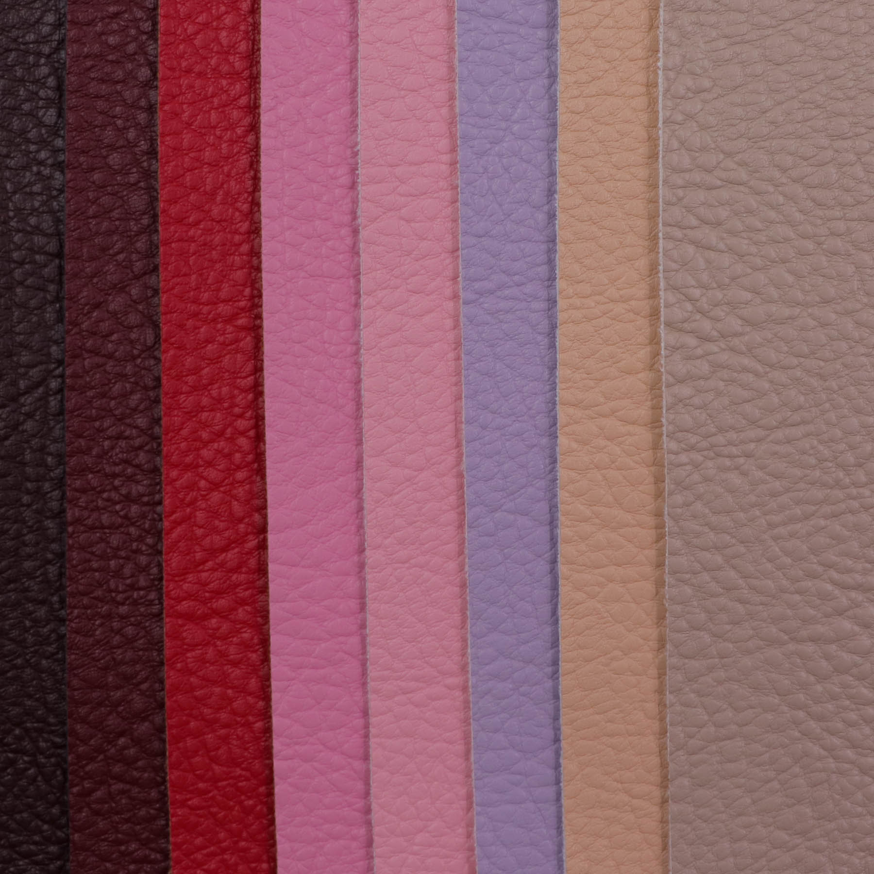 Lychee-patterned PU leather for bag