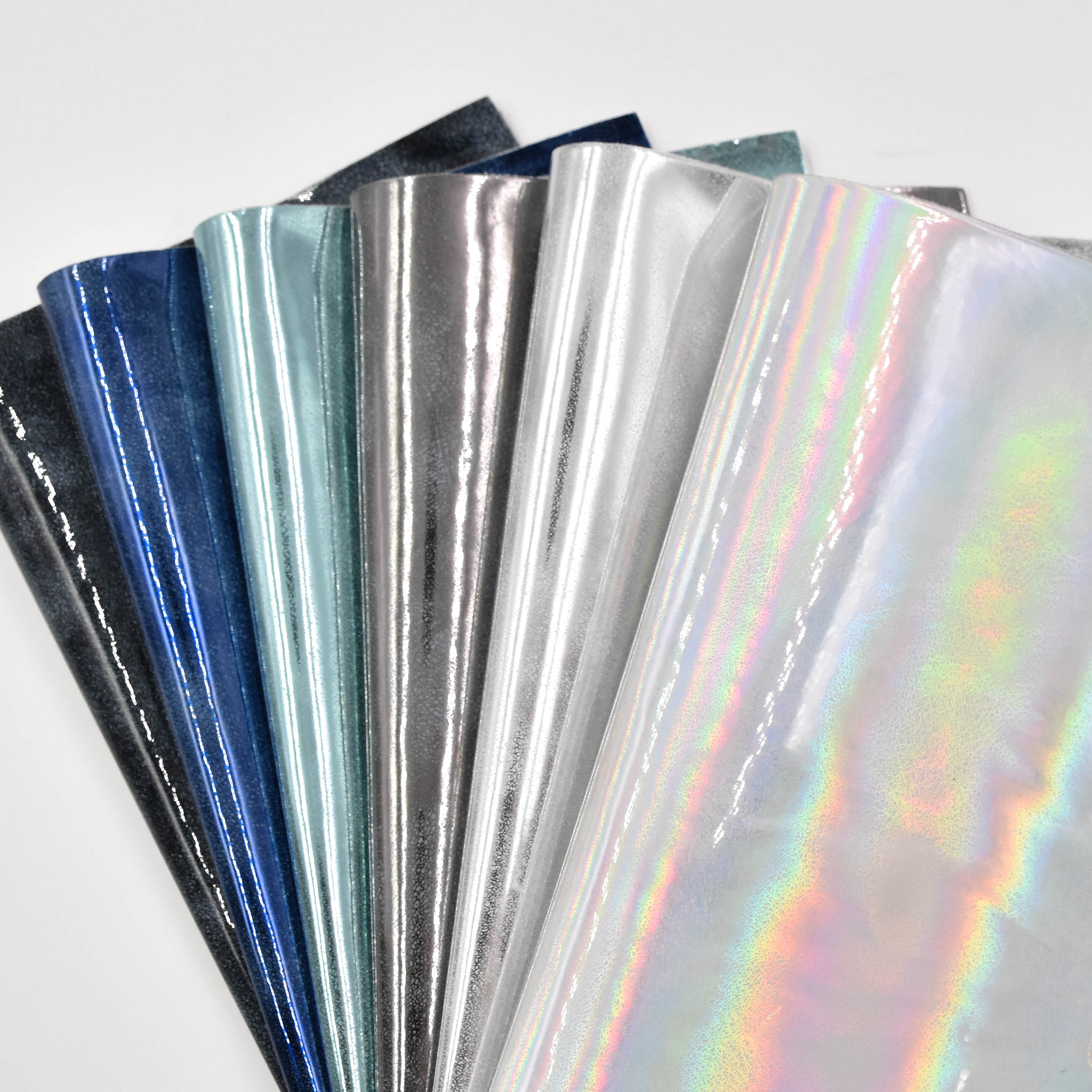 wholesale faux leather fabric colorflu TPU FOIL for shoes