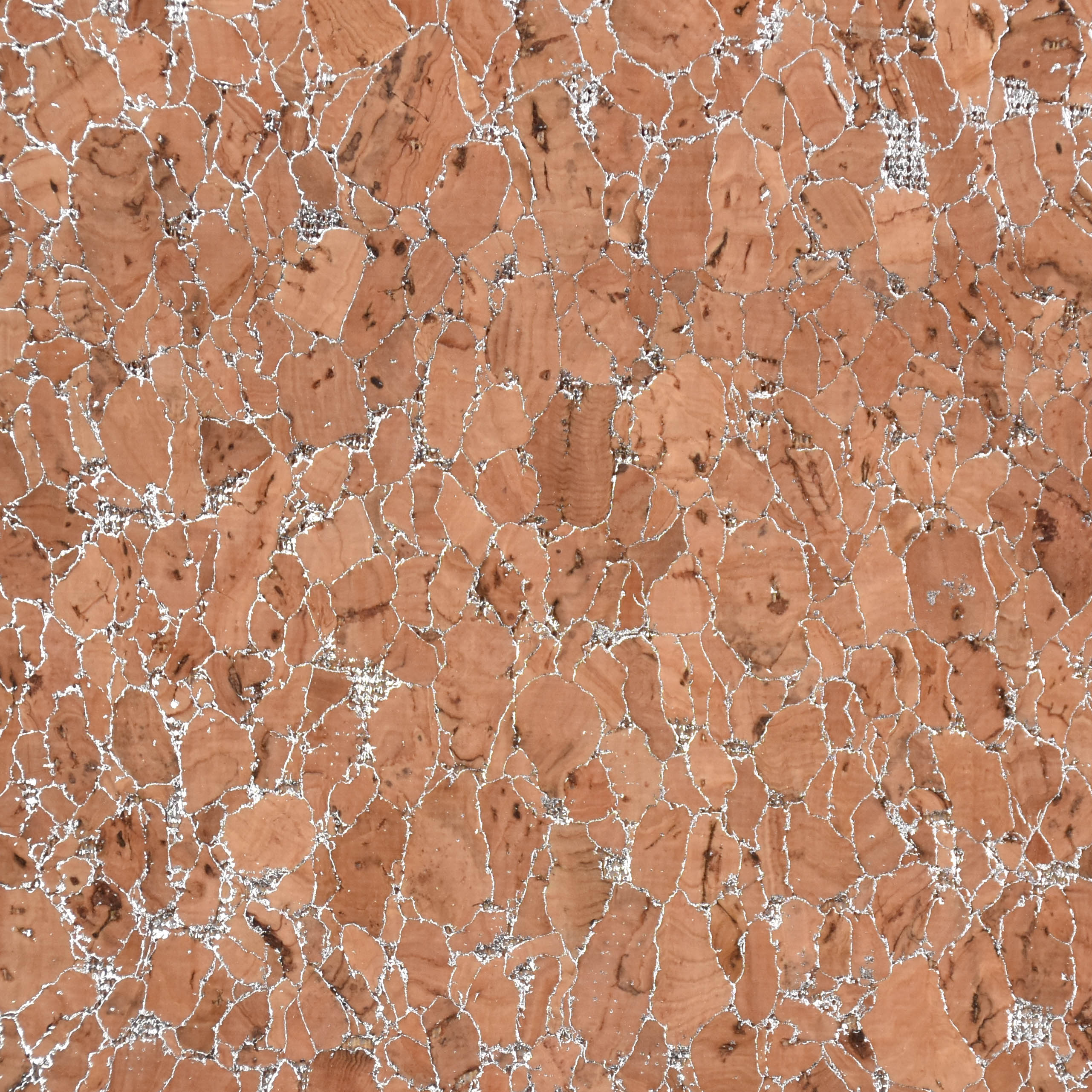 wholesale faux leather fabric Printed cork PU leather 