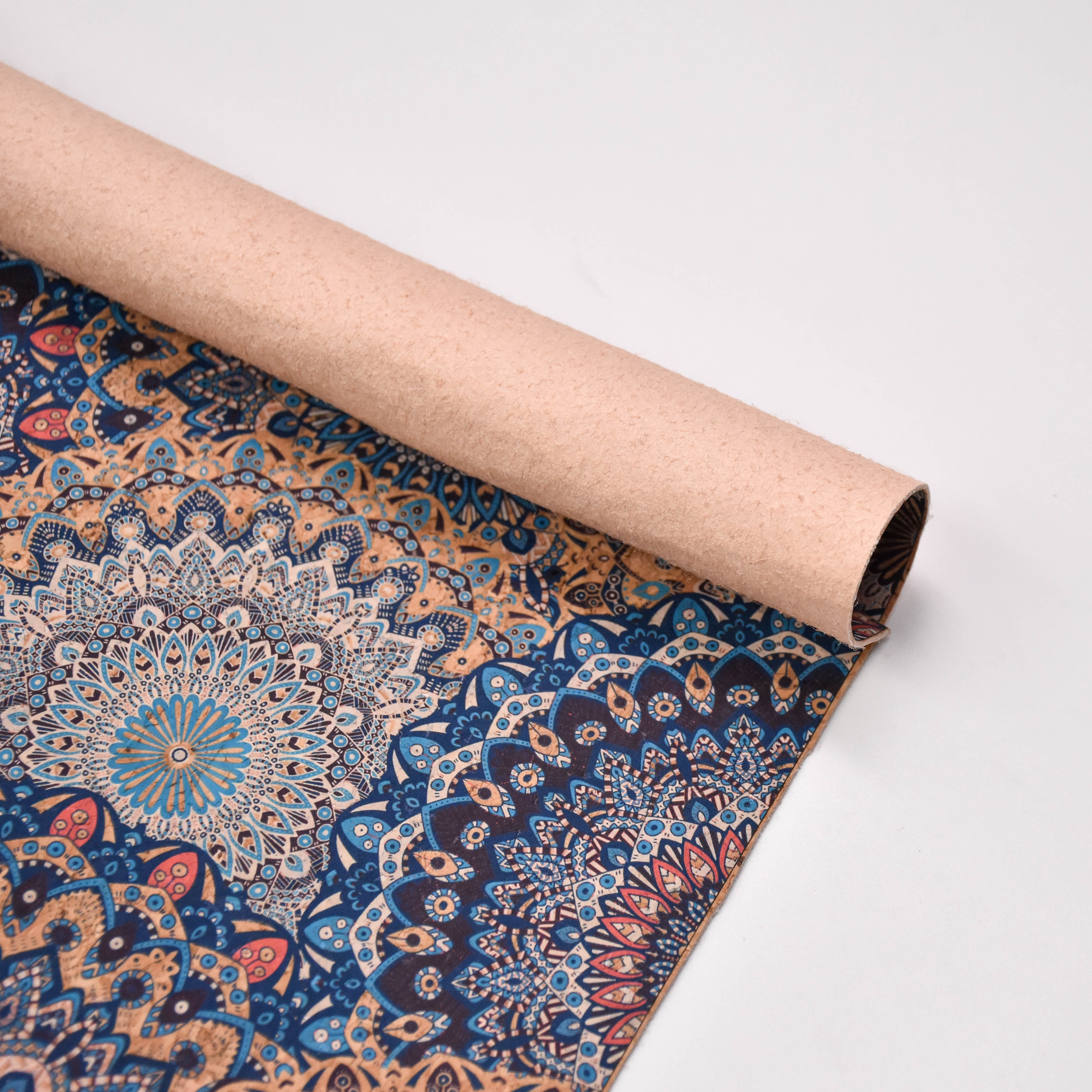 Printed pattern CORK PU LEATHER FOR SHOES/BAG