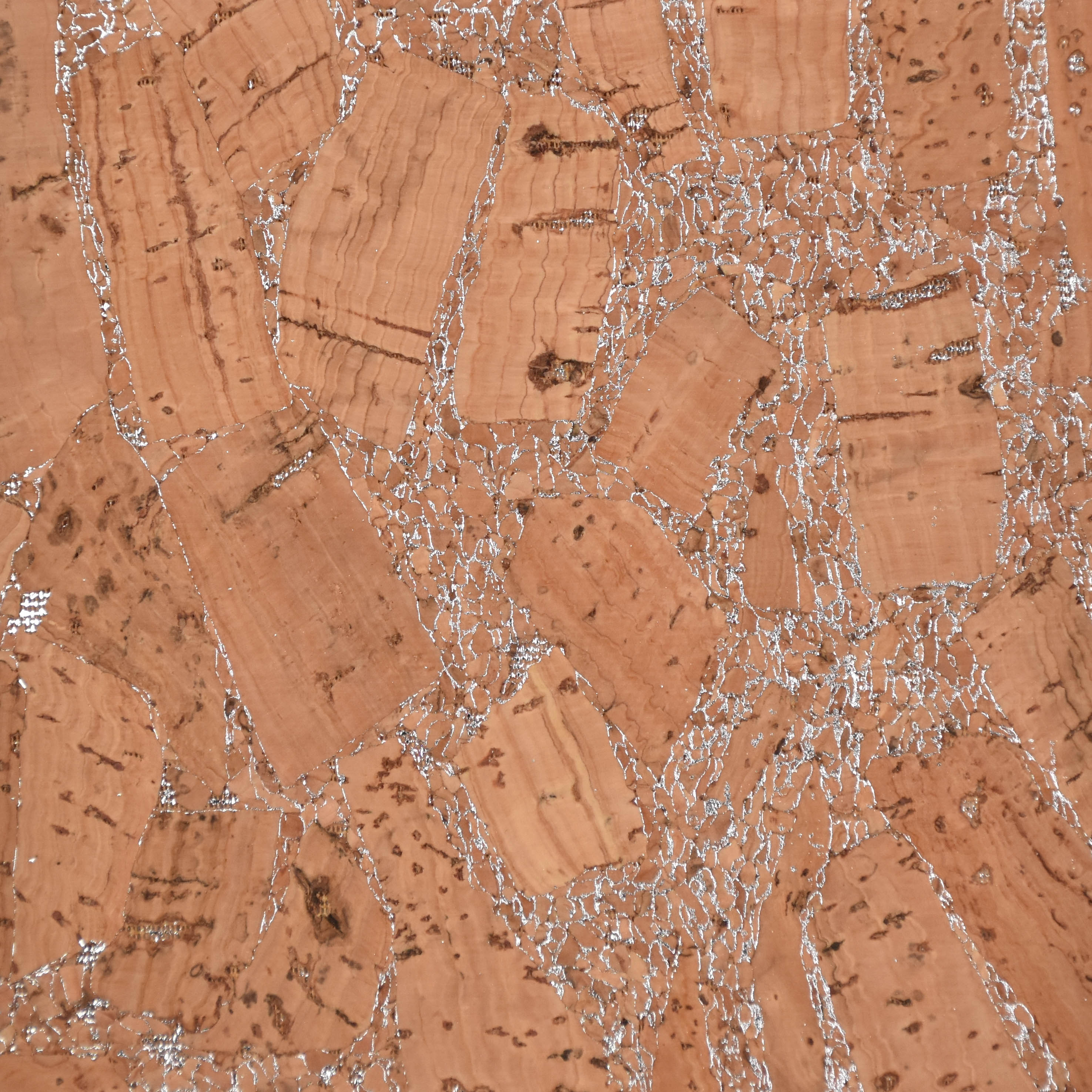  Printed cork PU leather for shoes/bag
