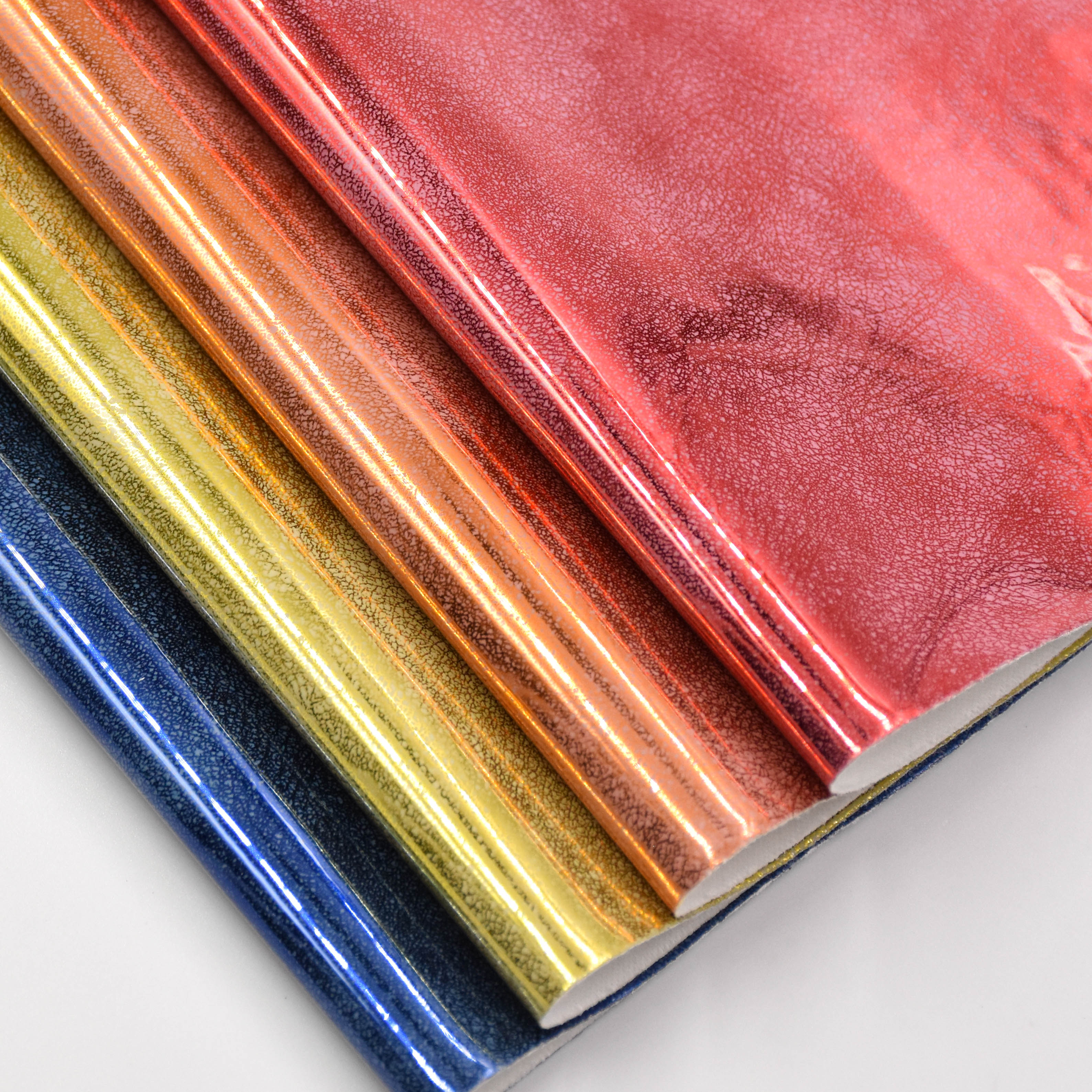 wholesale faux leather fabric colorflu TPU FOIL for shoes