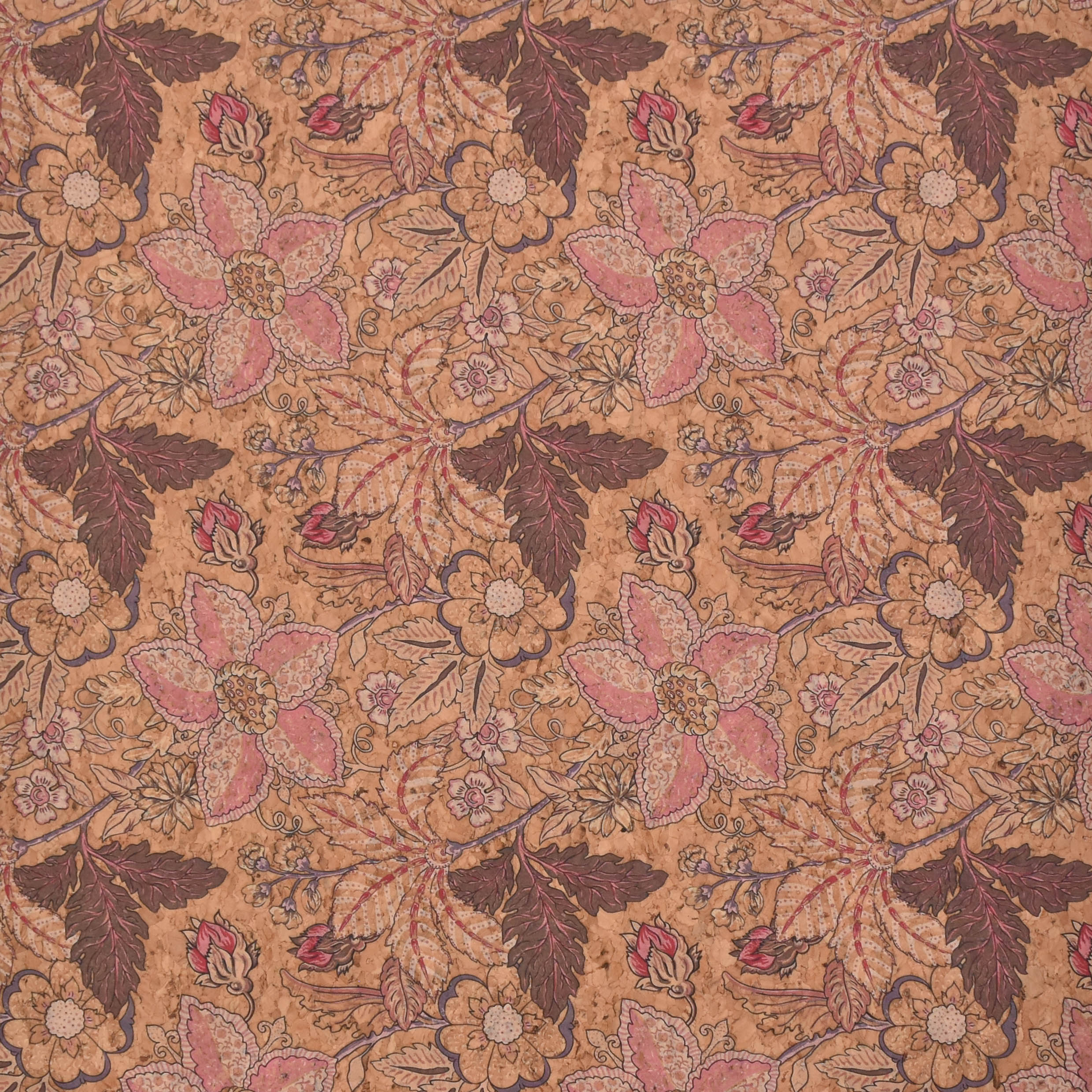 Printed pattern CORK PU LEATHER FOR SHOES/BAG 