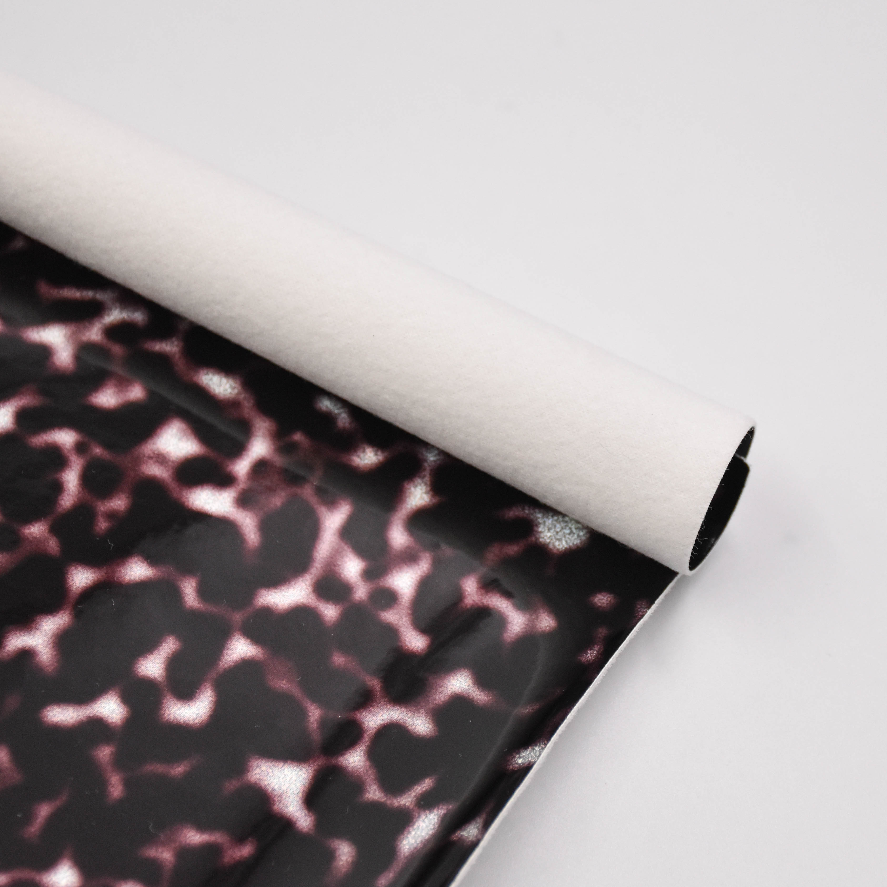 wholesale faux leather fabric print patterns TPU FOIL for shoes
