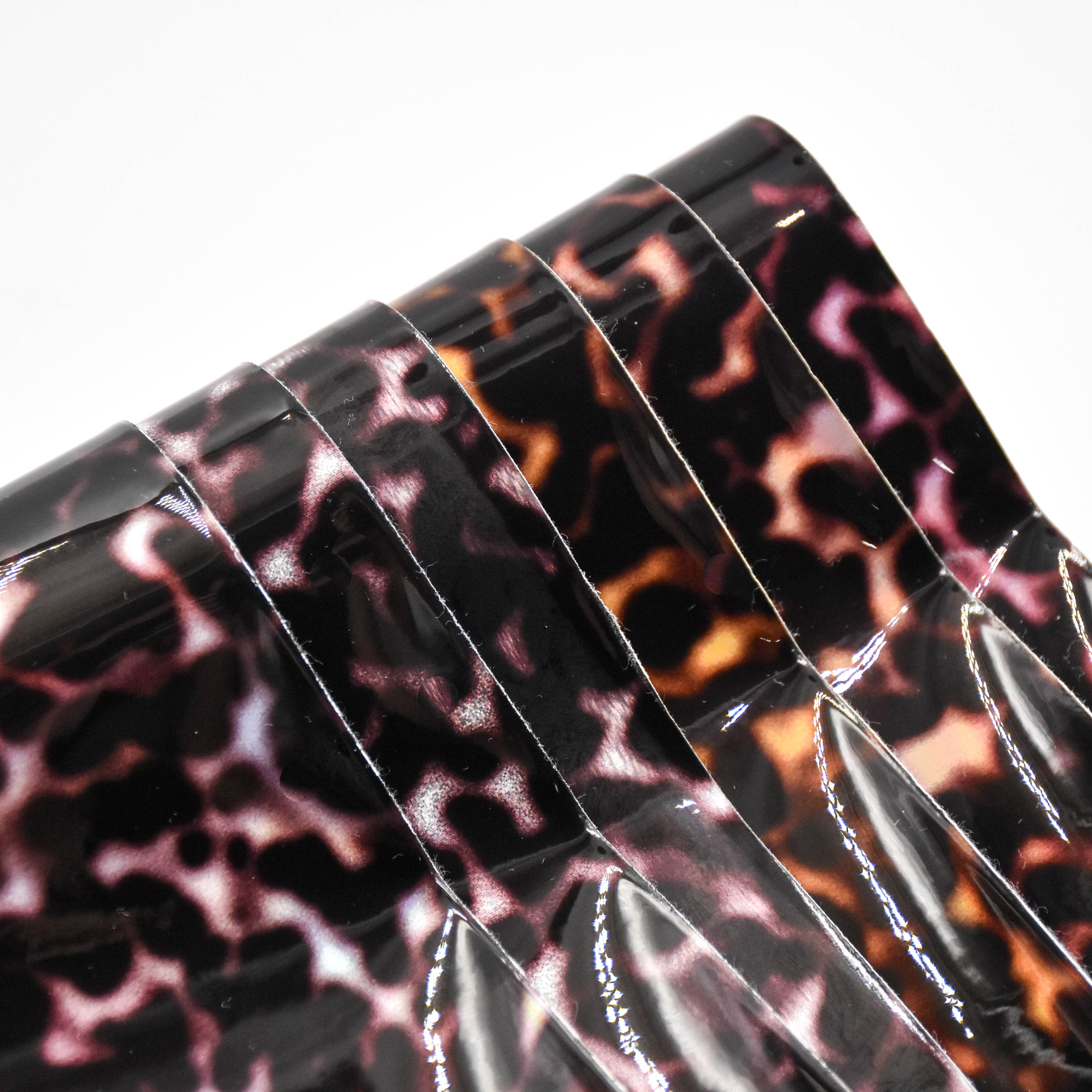 wholesale faux leather fabric print patterns TPU FOIL for shoes