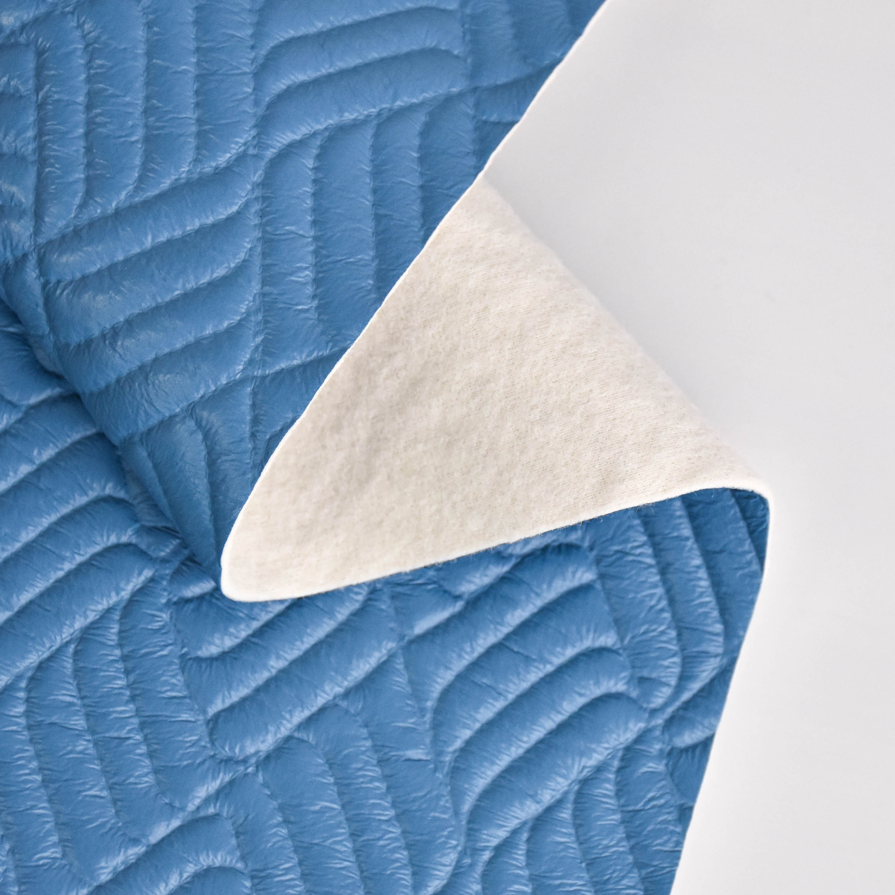 wholesale faux leather fabric semi-PU leather fabric for bag