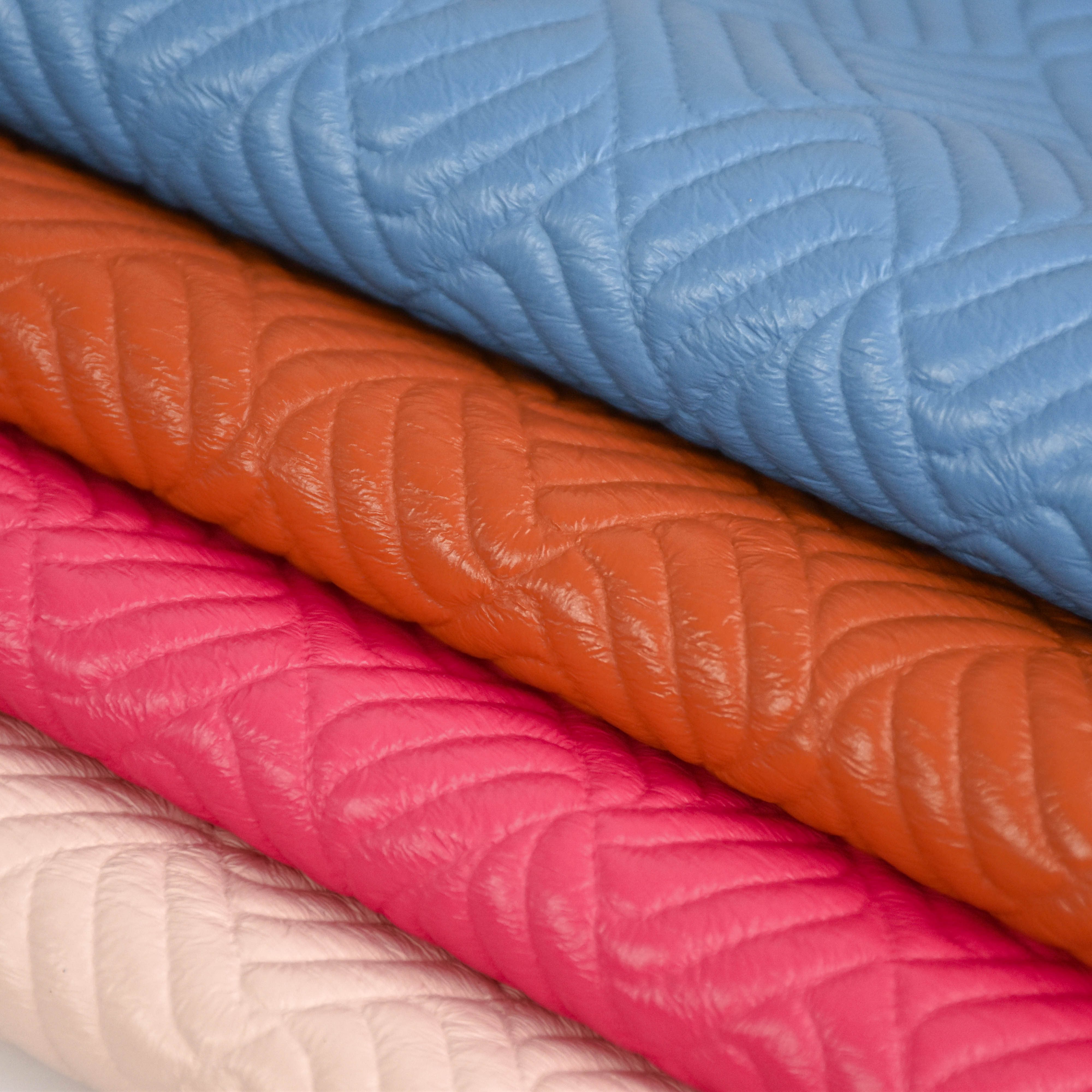 wholesale faux leather fabric semi-PU leather fabric for bag