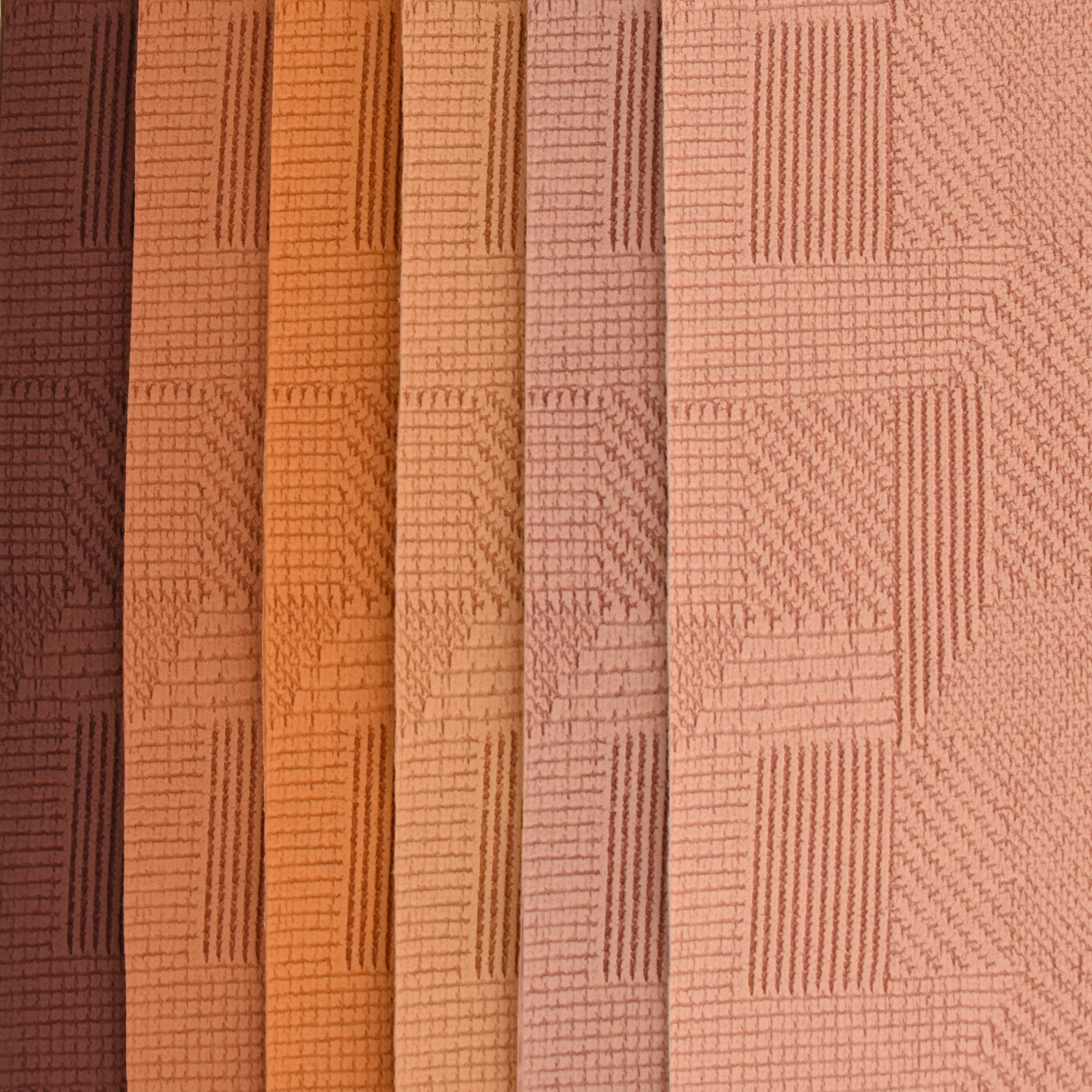 Pattern semi-PU Faux leather fabric for bag 