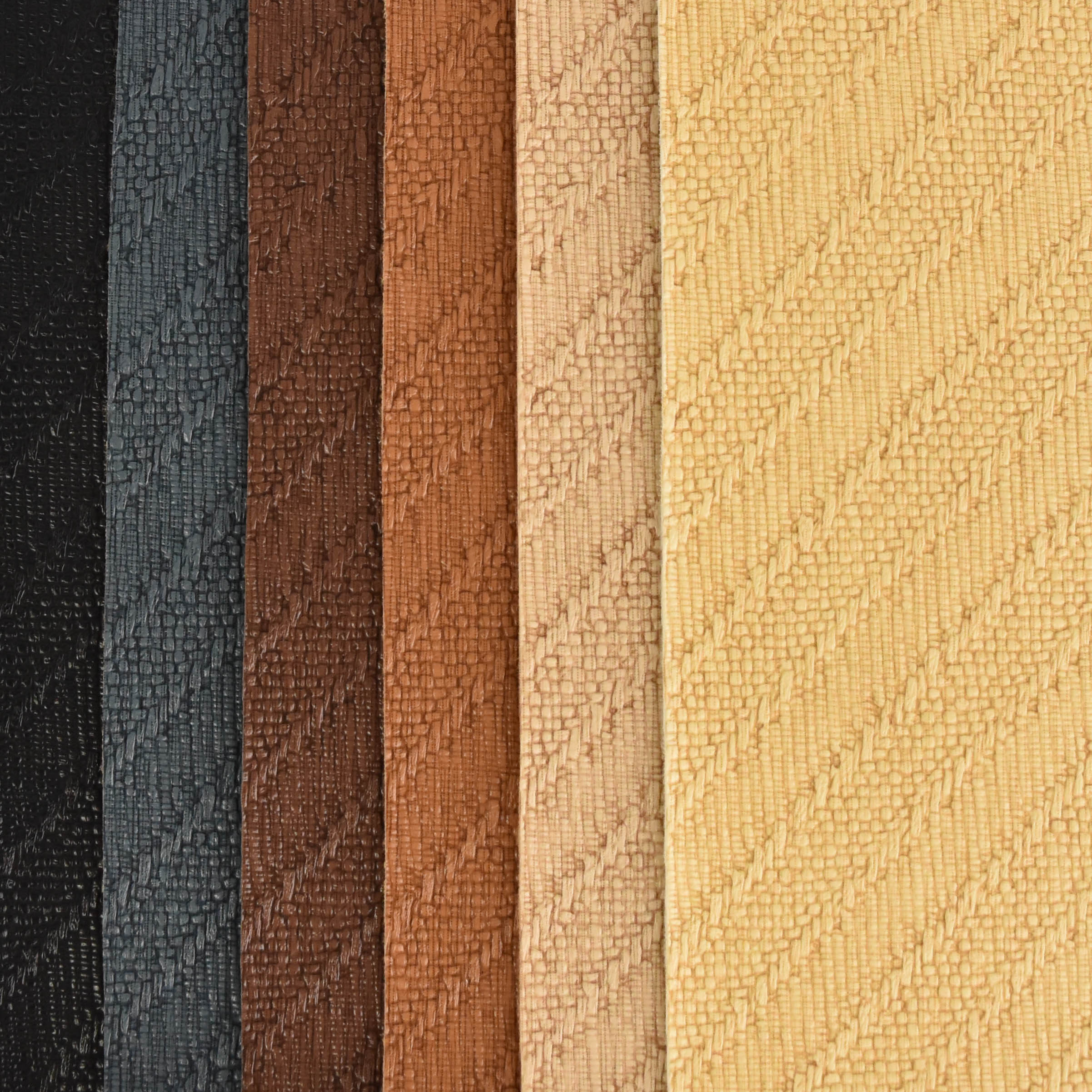 wholesale faux leather fabric semi-PU leather fabric for bag