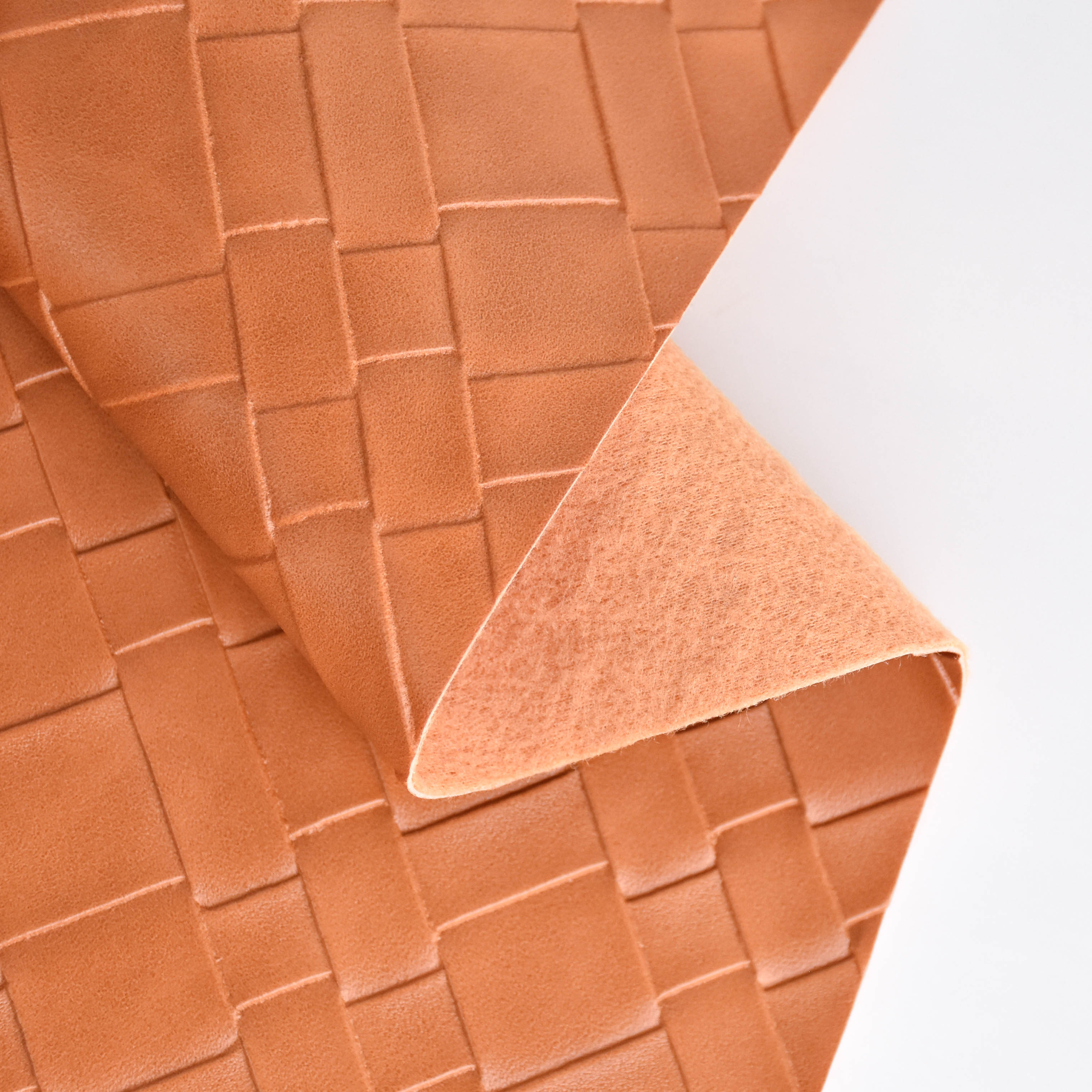 wholesale faux leather fabric semi-PU leather fabric for bag