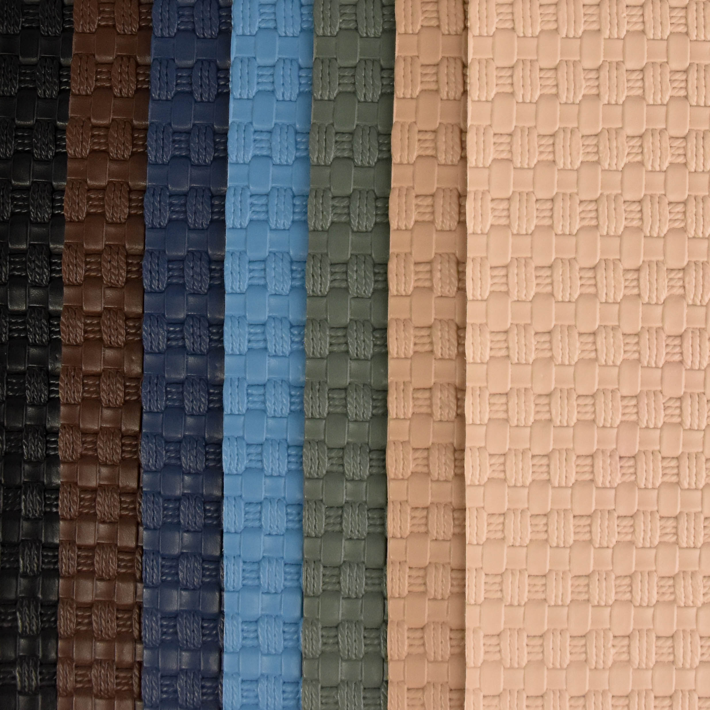 wholesale faux leather fabric semi-PU leather fabric for bag