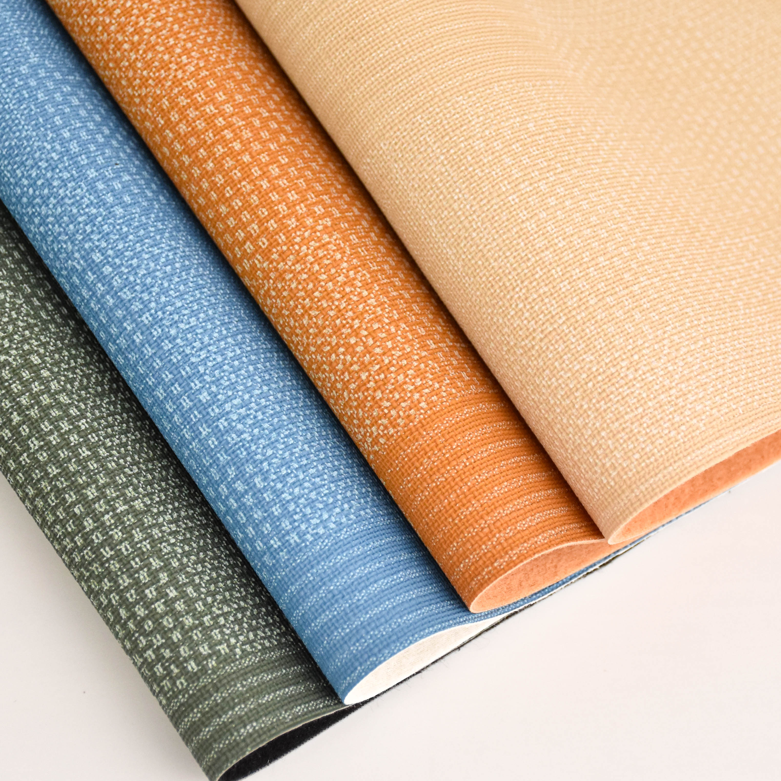 Pattern semi-PU Faux leather fabric for bag