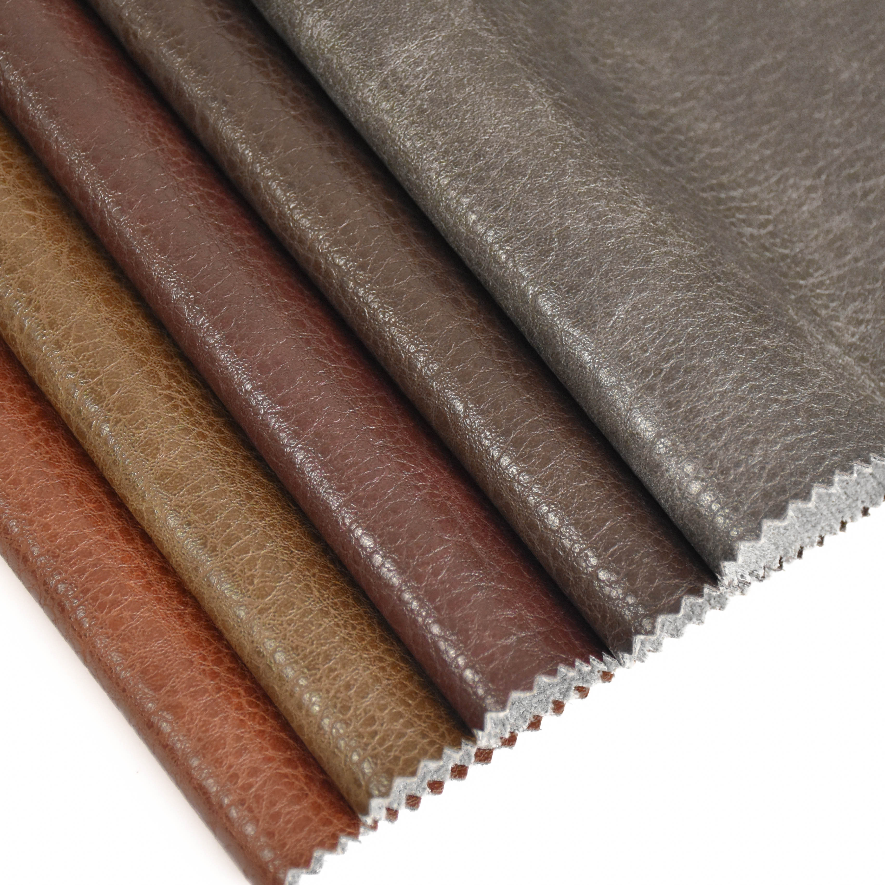 wholesale faux leather fabric Suede pu leather is used for garment