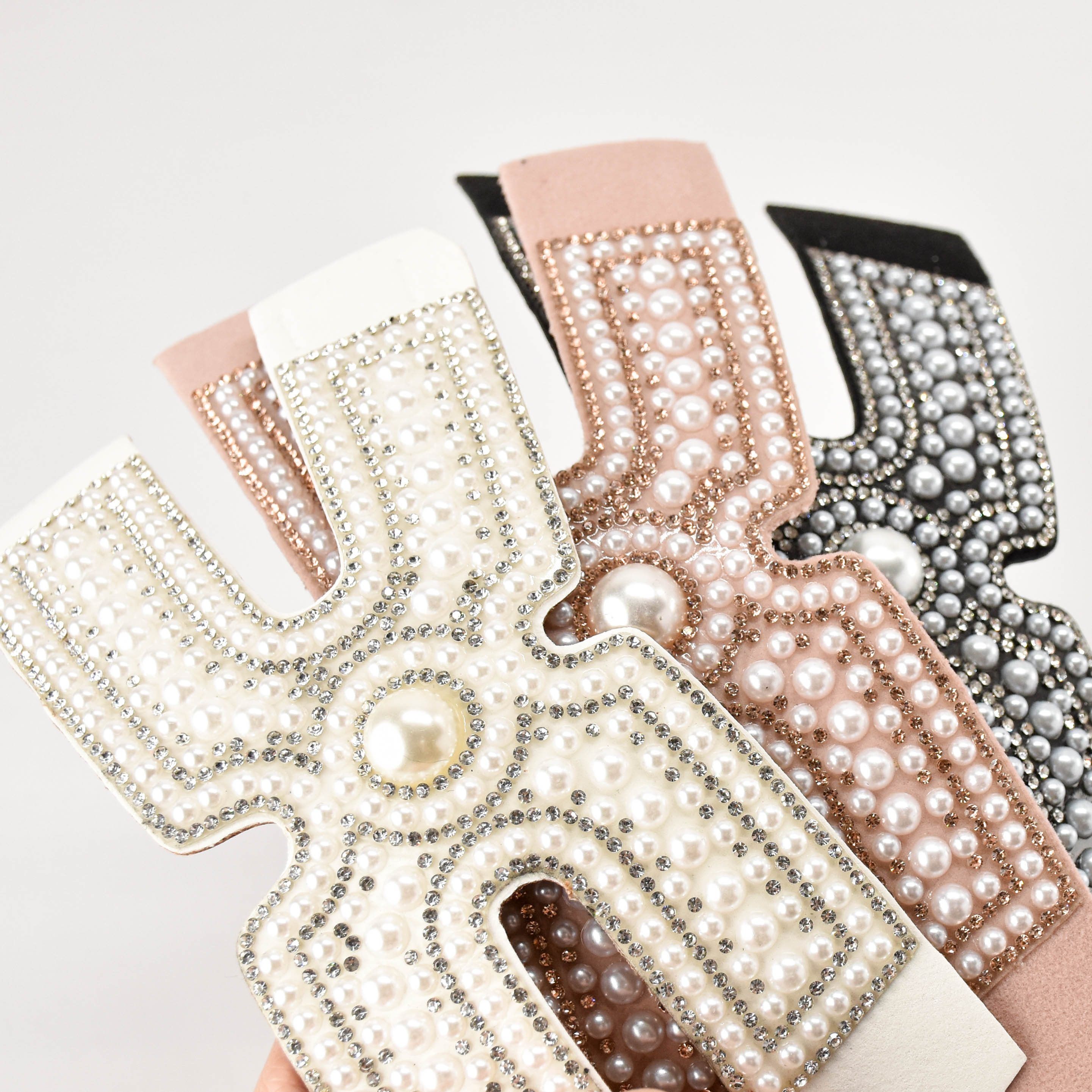 wholesale  Ladies Shoe Upper PU Leather Sandals Upper Vamp