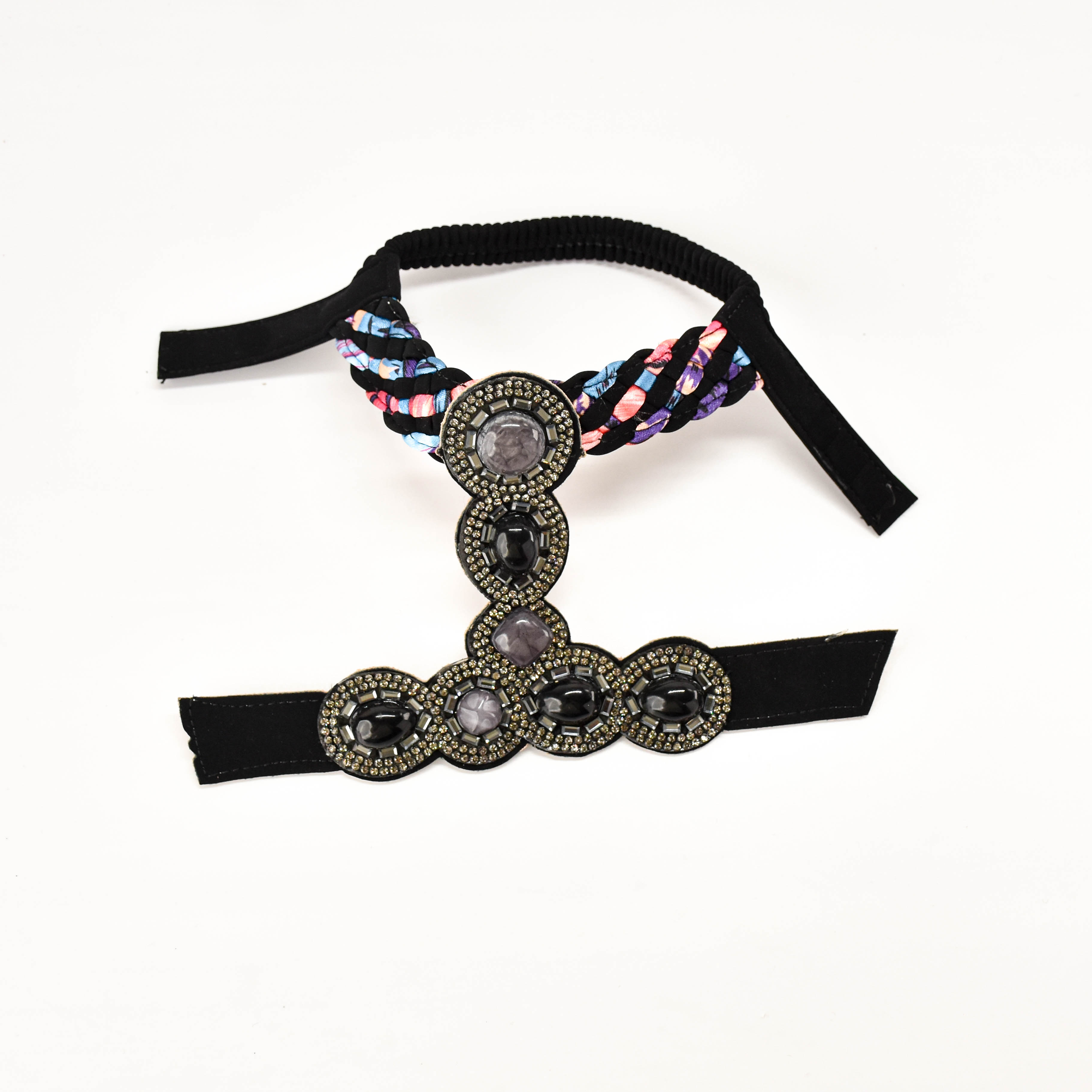 China Manufactures Ladies Shoe Upper PU Leather Women Sandals Upper Vamp