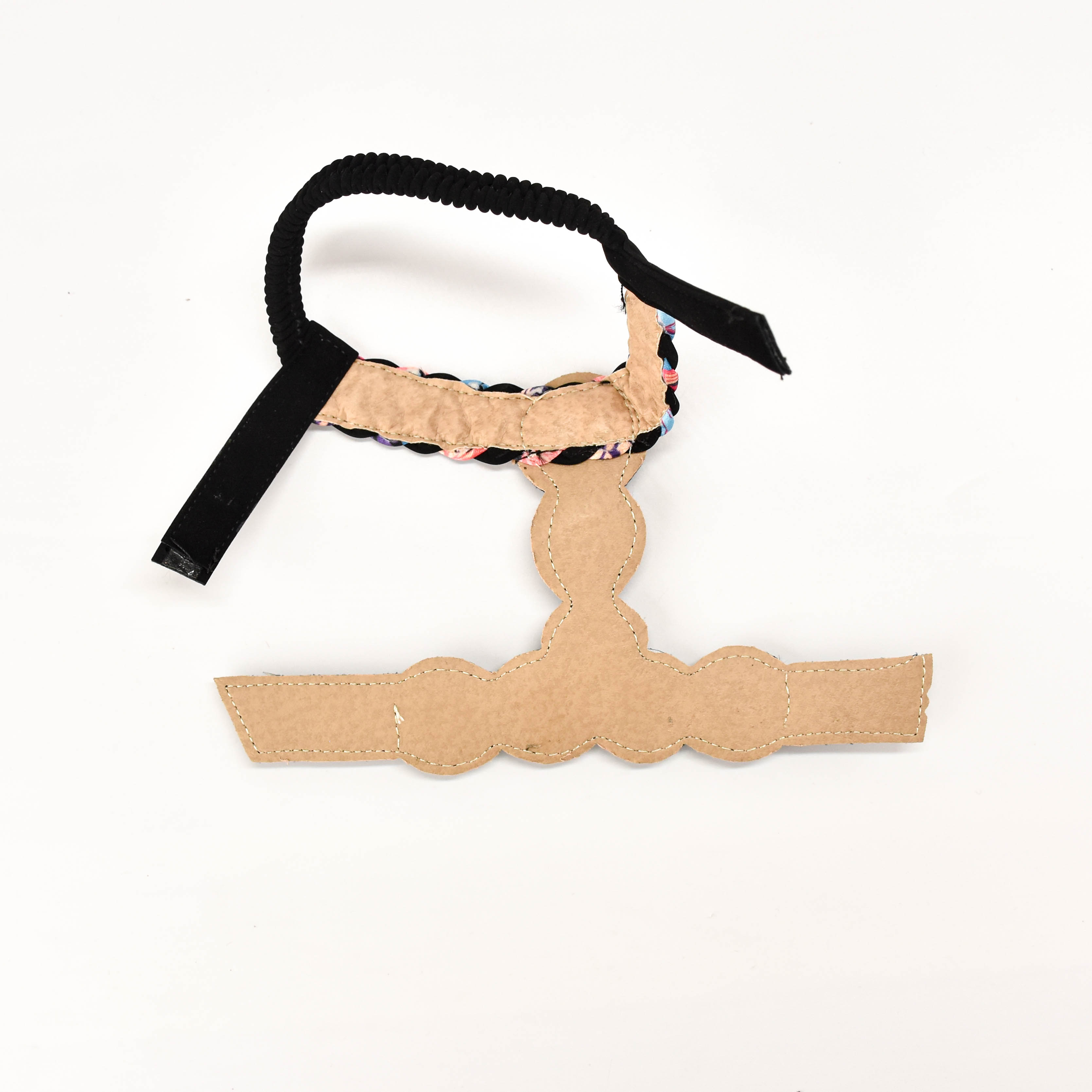 China Manufactures Ladies Shoe Upper PU Leather Women Sandals Upper Vamp