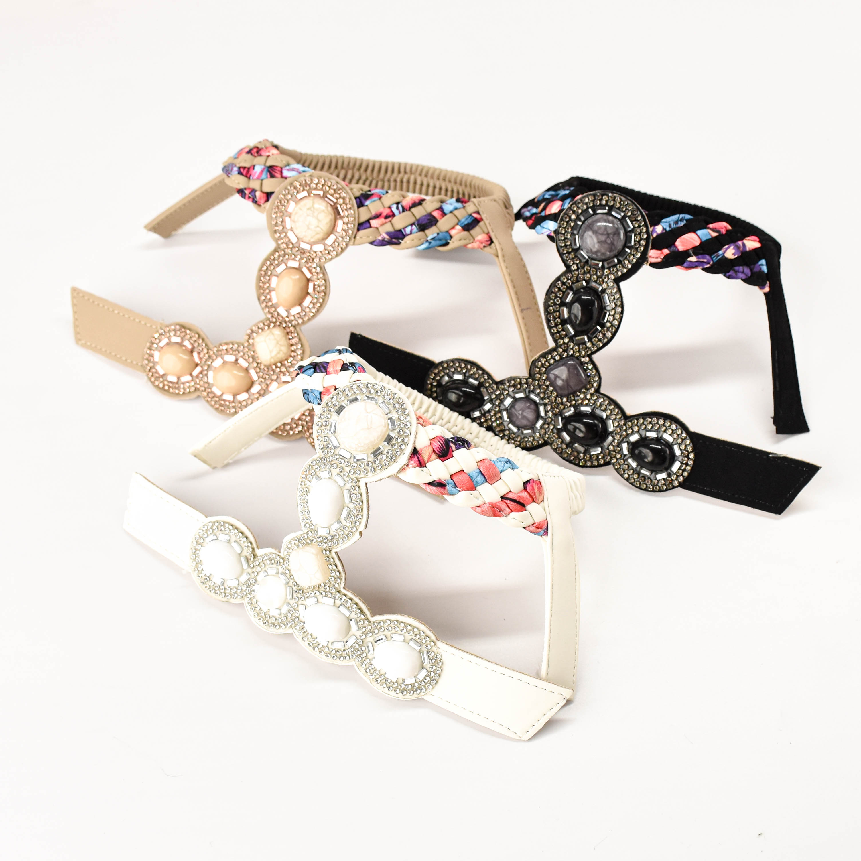 China Manufactures Ladies Shoe Upper PU Leather Women Sandals Upper Vamp