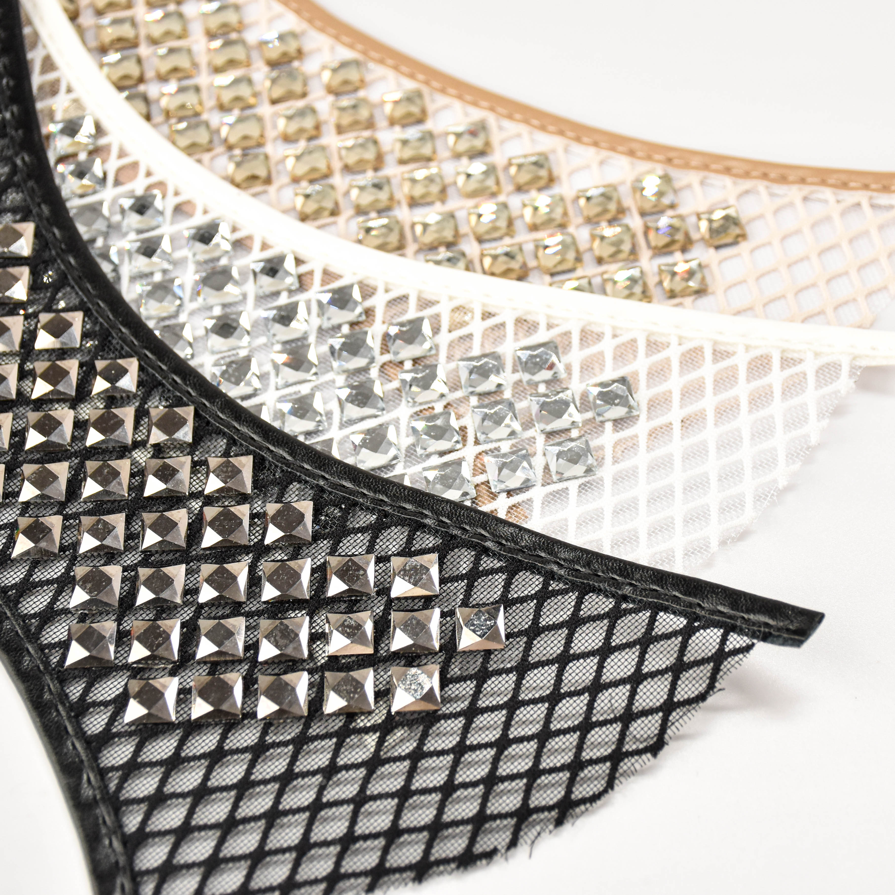 Wholesale Mesh Diamond Beach Outer-Wear Uppers