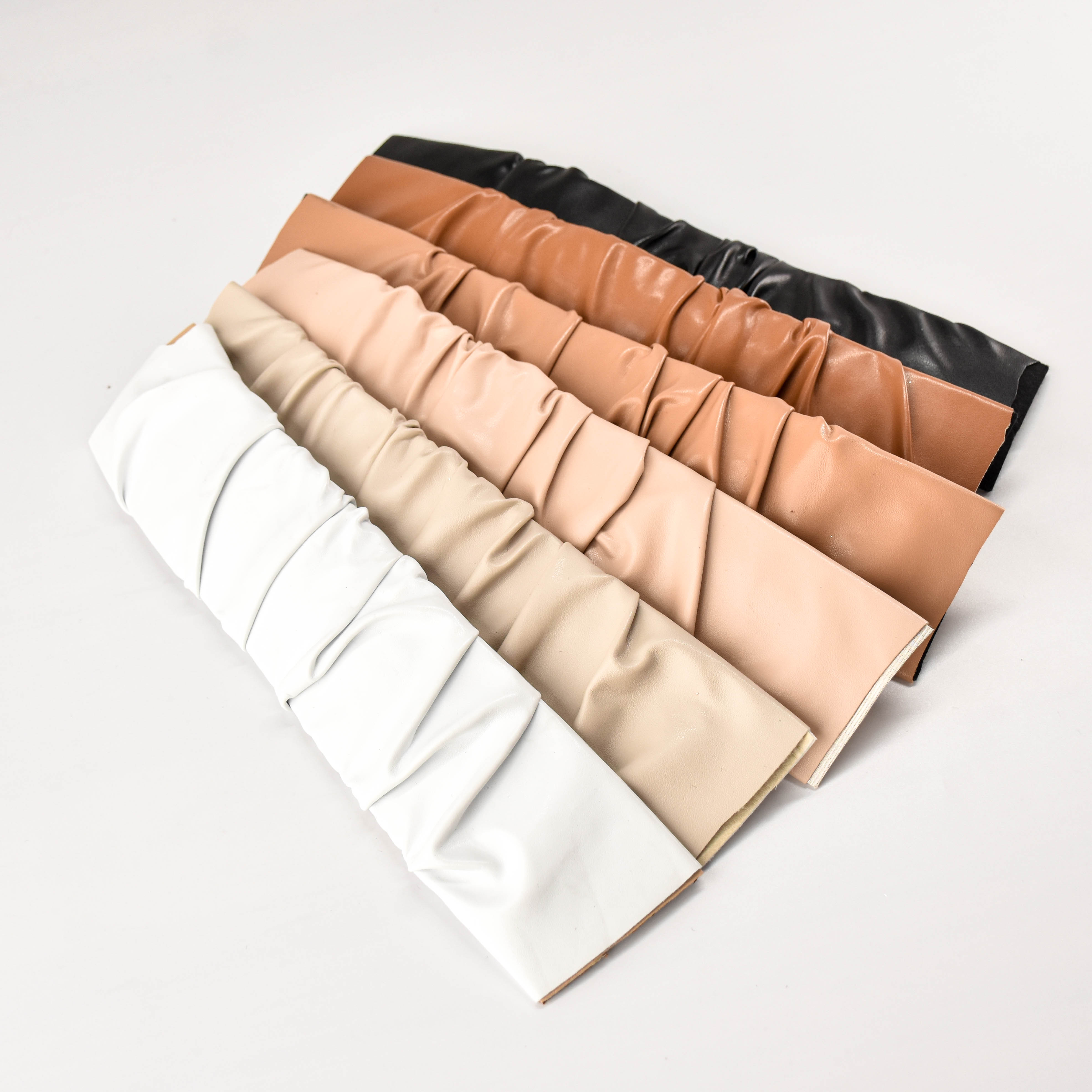 wholesale Ladies Shoe Upper PU Leather Upper Vamp