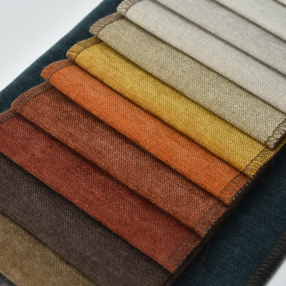 Home textile fabric 100% Polyester Chenille sofa fabric 