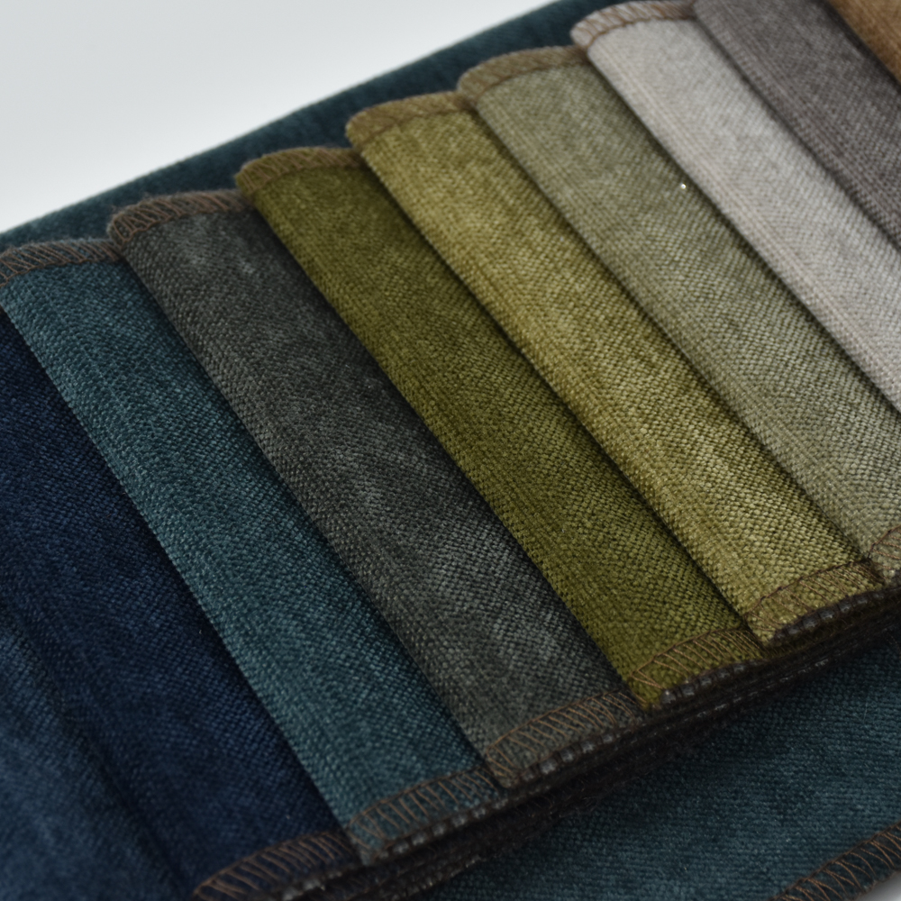 Home textile fabric 100% Polyester Chenille sofa fabric 
