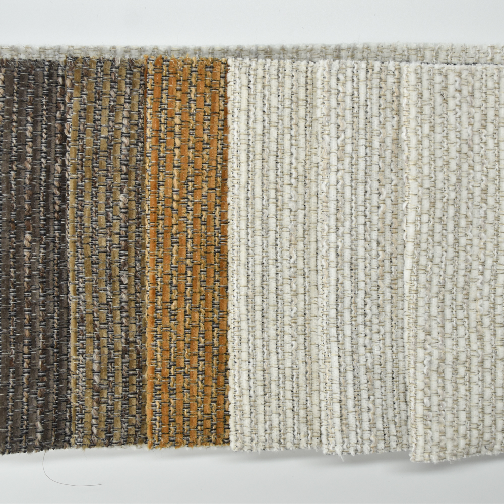 Home textile fabric 100% Polyester imitation linen sofa fabric for upholstery