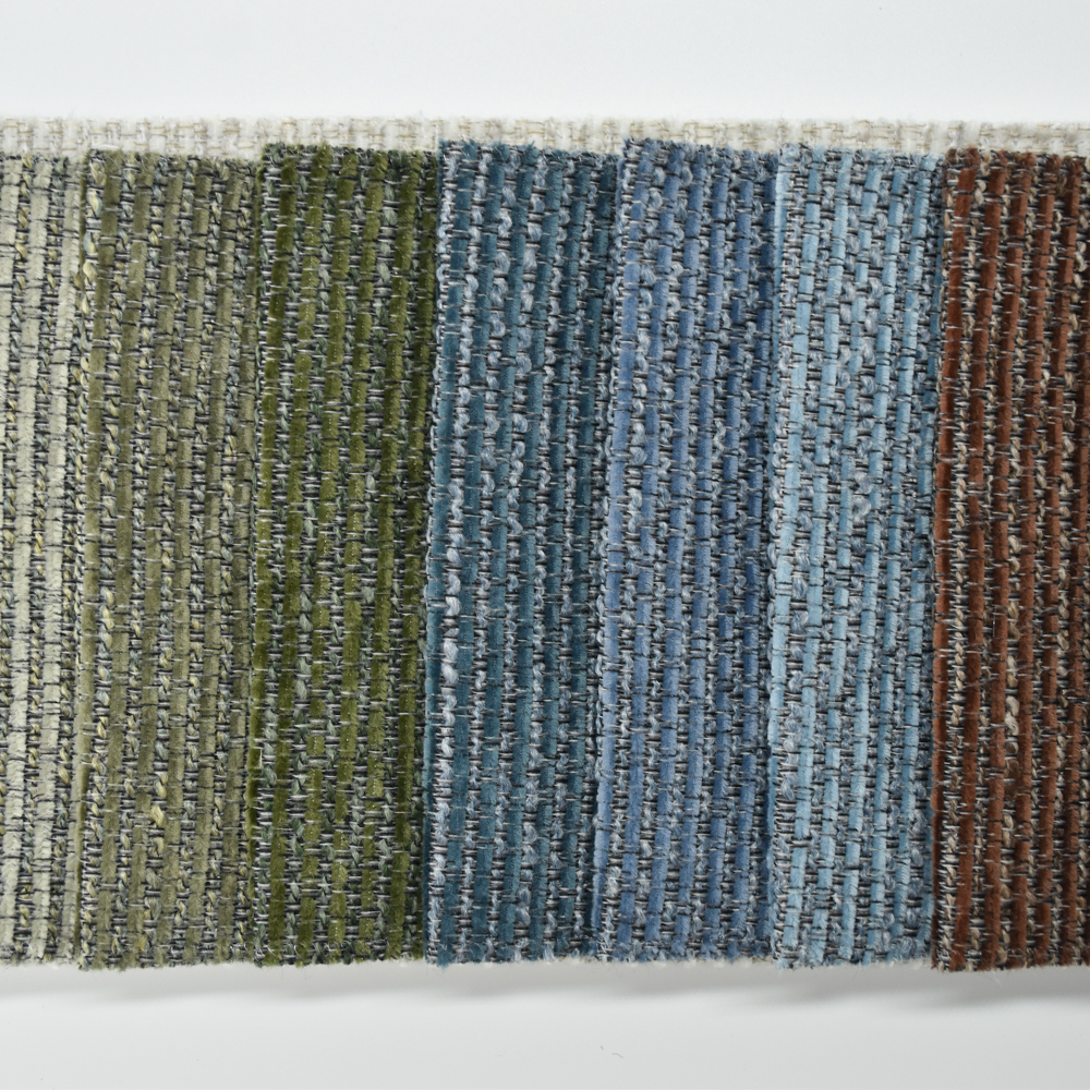 Home textile fabric 100% Polyester imitation linen sofa fabric for upholstery