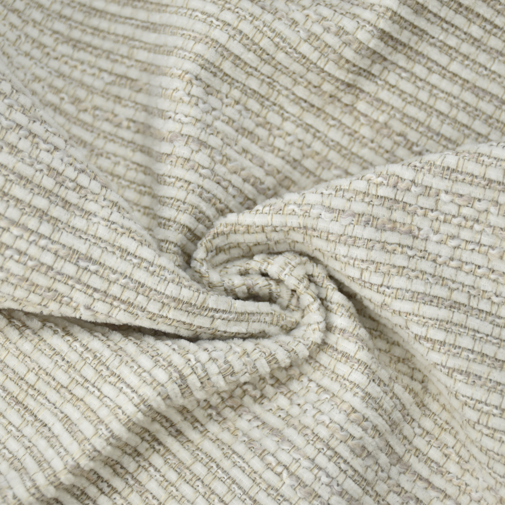 Home textile fabric 100% Polyester imitation linen sofa fabric for upholstery