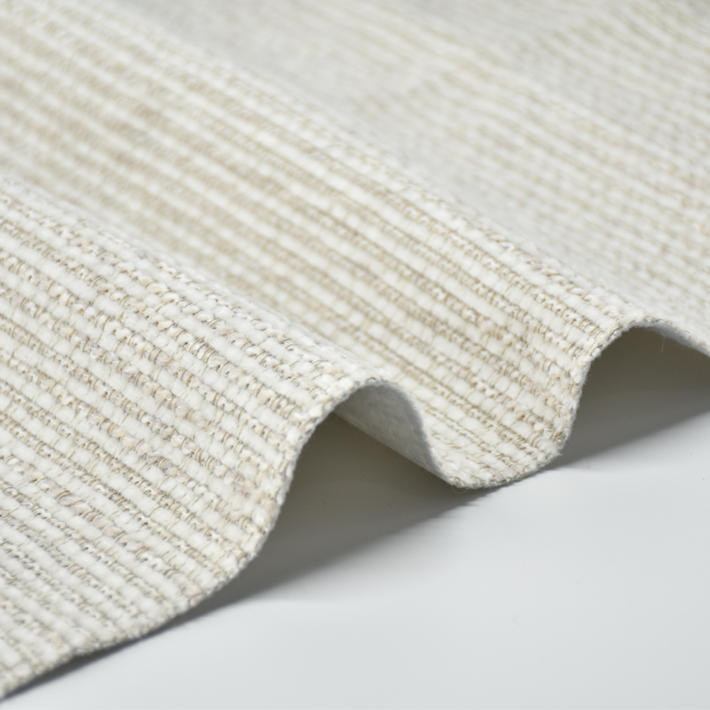 Home textile fabric 100% Polyester imitation linen sofa fabric for upholstery