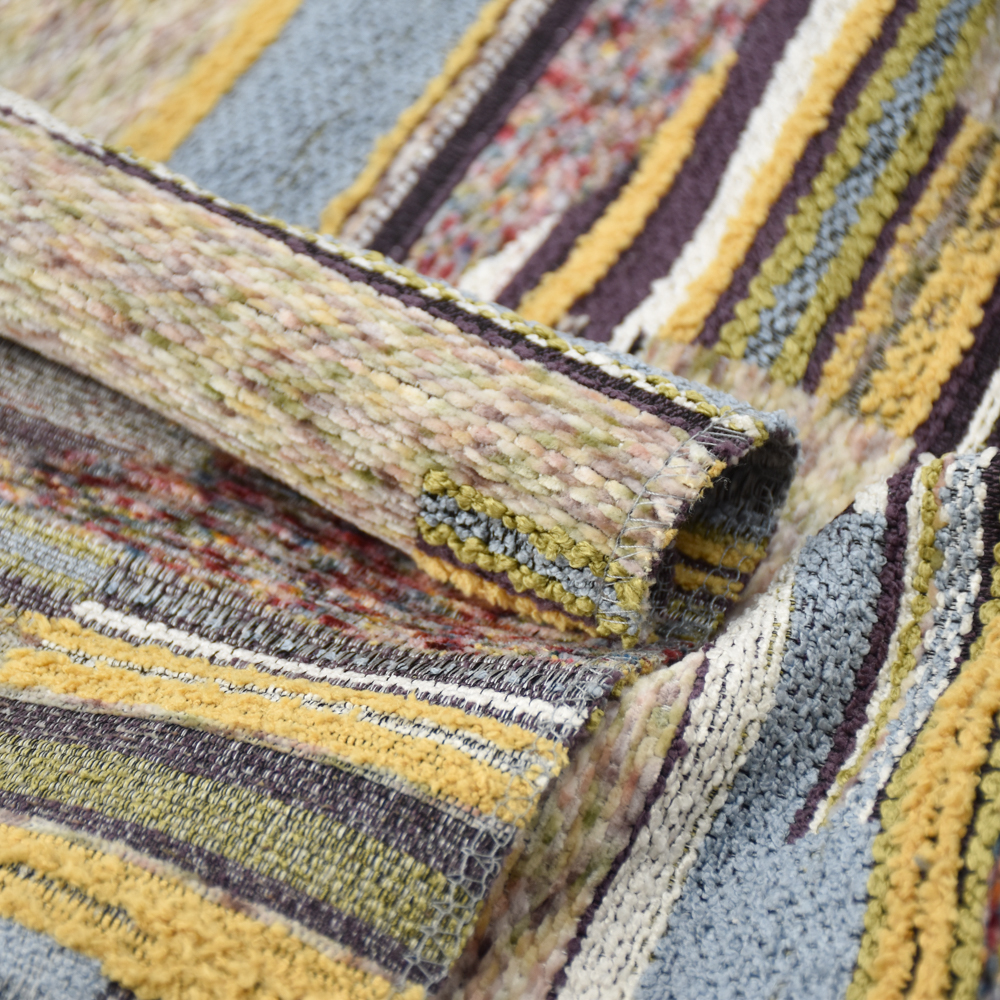 Home textile fabric 100% Polyester Signature Collection knitted sofa fabric for Pillow/carpet