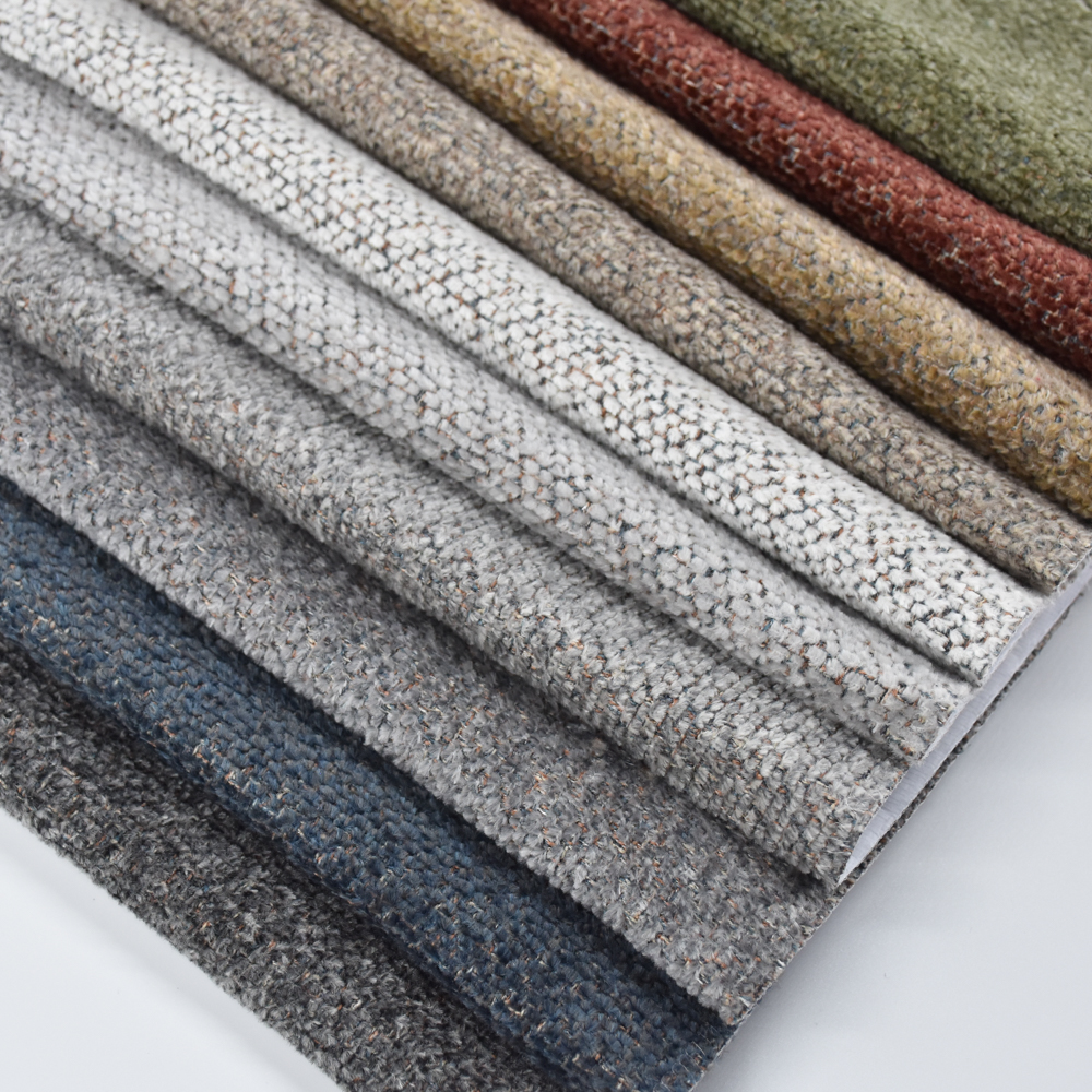Home textile fabric chenille sofa fabric for upholstery