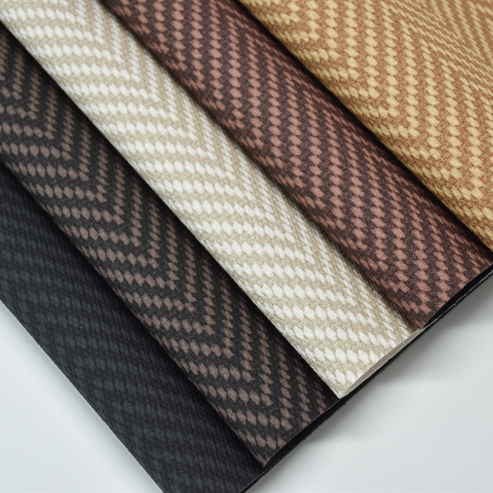 wholesale faux leather fabric Pattern PVC Leather for bag