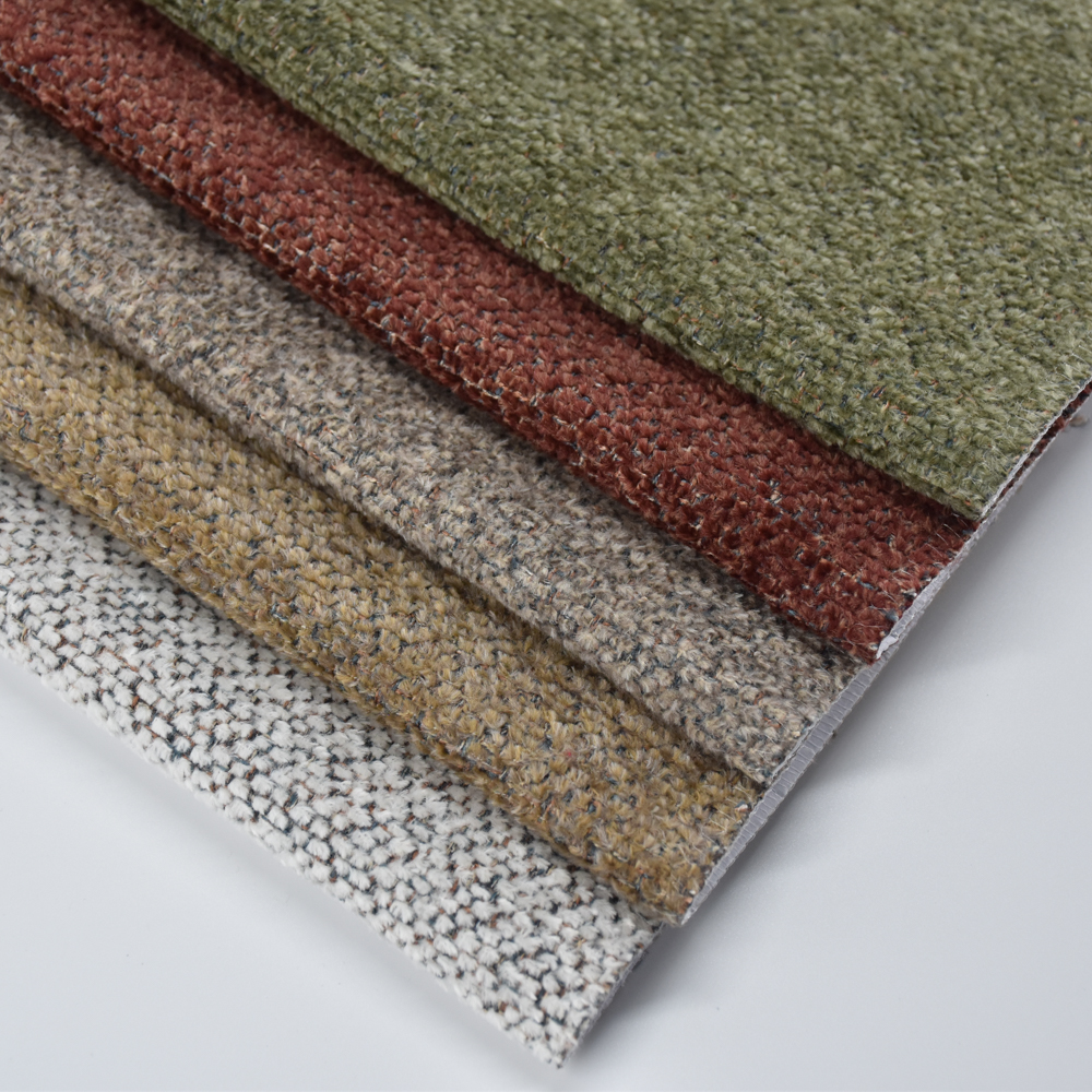 Home textile fabric chenille sofa fabric for upholstery