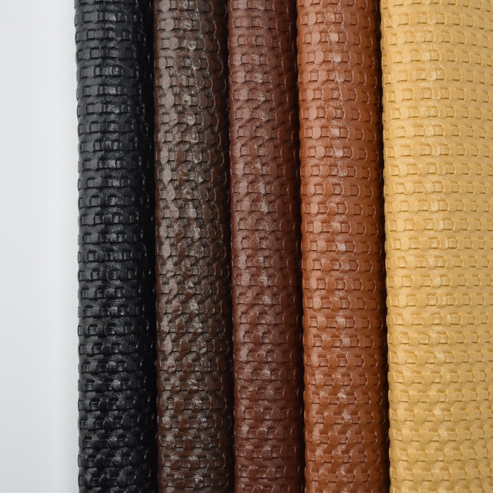 Artificial pu leather Soft touch Vacuum Emboss yntheticLeather Fabric For Bag/shoes