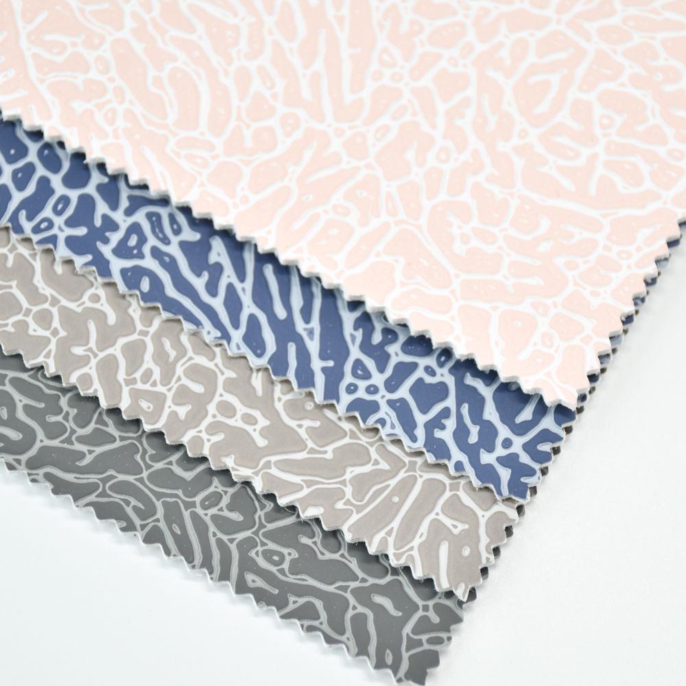 faux leather designer fabric 10-year hydrolysis resistance, wear-resistant, eco-friendly, branded TPU material for shoe