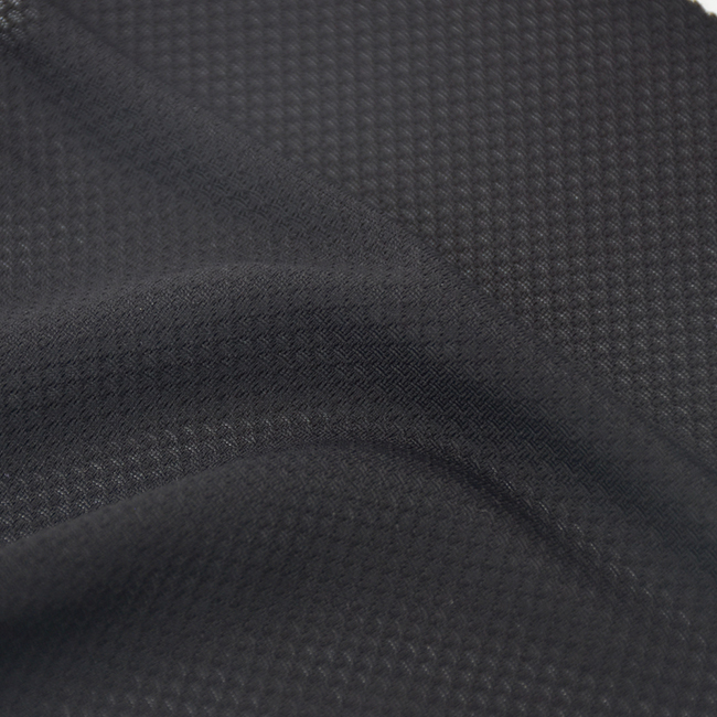130GSM Quick Dry Breathable Honeycomb Mesh Elastane Fabric 91% Polyamide 9% Spandex for Men’s Sportswear Tops & Athletic Shirts