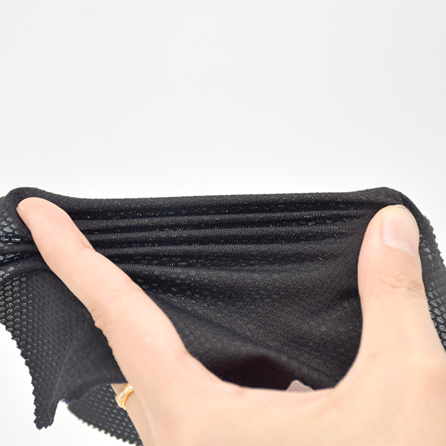 130GSM Quick Dry Breathable Honeycomb Mesh Elastane Fabric 91% Polyamide 9% Spandex for Men’s Sportswear Tops & Athletic Shirts