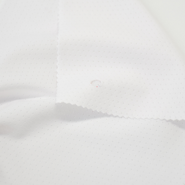 150GSM Quick Dry Breathable Mesh Elastane Fabric 87% Polyester 13% Spandex for Running T-Shirts, Sportswear & Athletic Tops