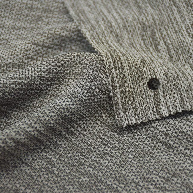 155GSM Quick Dry Breathable Heather Stretch Elastane Fabric 85% Polyester 15% Spandex for Yoga Wear, Sportswear & Athletic Tops