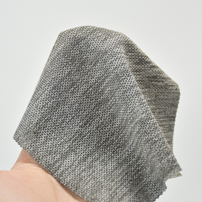 155GSM Quick Dry Breathable Heather Stretch Elastane Fabric 85% Polyester 15% Spandex for Yoga Wear, Sportswear & Athletic Tops