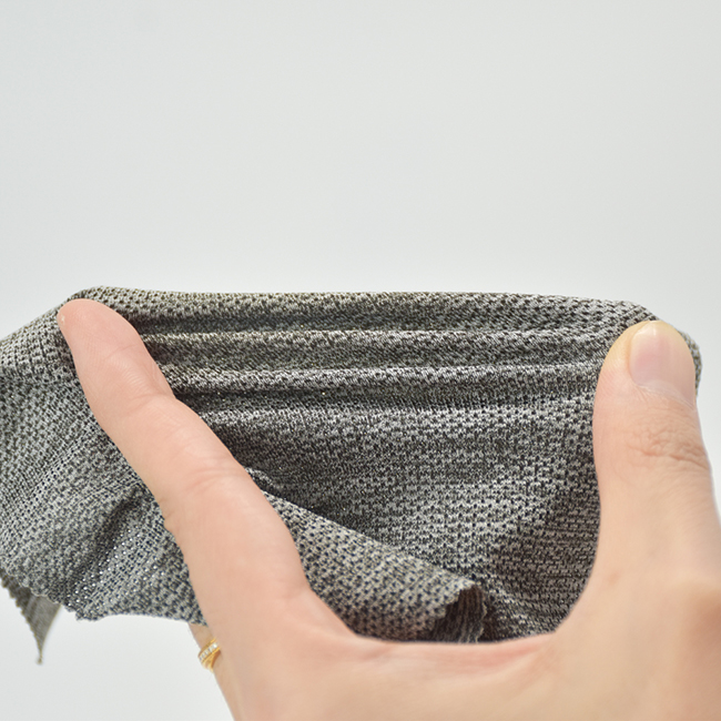 155GSM Quick Dry Breathable Heather Stretch Elastane Fabric 85% Polyester 15% Spandex for Yoga Wear, Sportswear & Athletic Tops