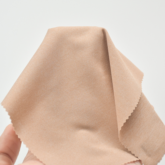 100GSM Quick Dry Breathable Stretch Elastane Fabric 53% Polyamide 35% Polyester 12% Spandex Blend for Yoga Tops, Sportswear & Activewear