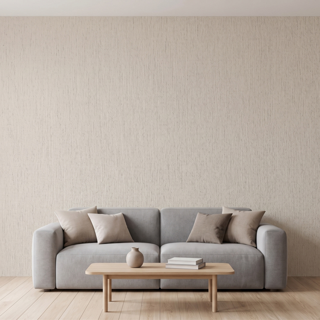Wholesale 100% Polyester Jacquard Textile Wallpaper 280cm Wide - Metallic Finish Seamless Wall Covering