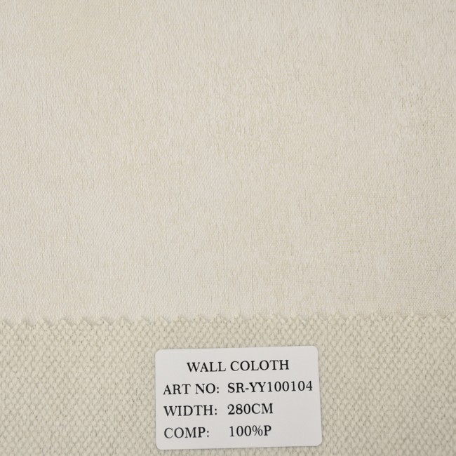 Budget-Friendly 280cm Metallic Jacquard Polyester Wall Covering Fabric - Spunlace Non Woven Backed Wallpaper