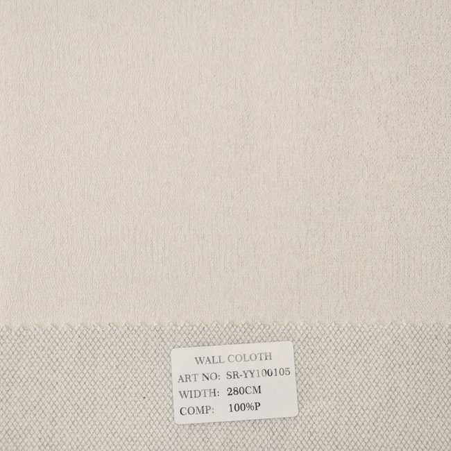 Wholesale 100% Polyester Jacquard Textile Wallpaper 280cm Wide - Metallic Finish Seamless Wall Covering