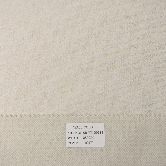 280cm Seamless Jacquard Wallcovering Fabric with Subtle Metallic Sheen - Wholesale 220GSM Polyester Textile Wallpaper